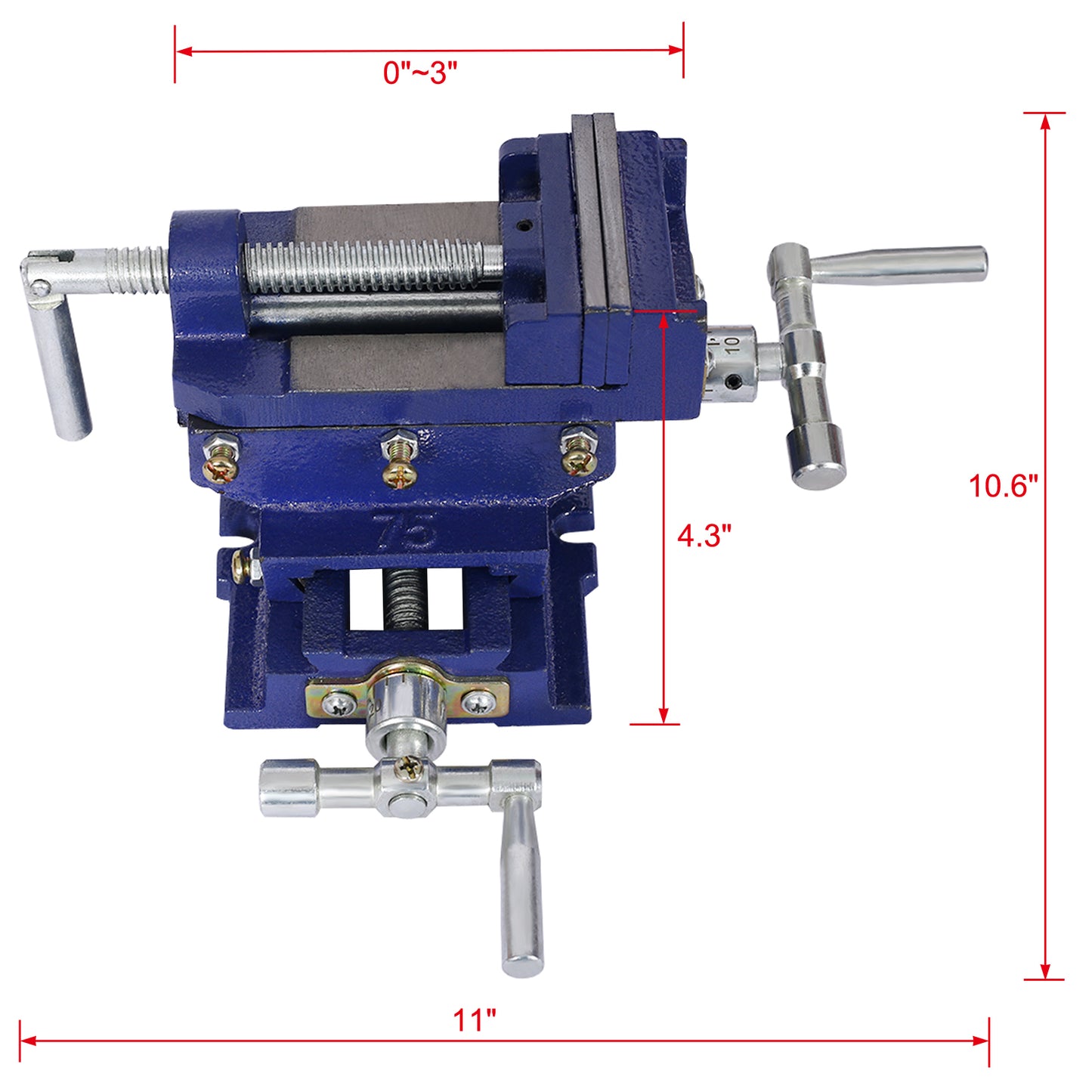 Cross slide vise, Drill Press Vise 3inch,drill press metal milling 2 way X-Y ,benchtop wood working clamp machine