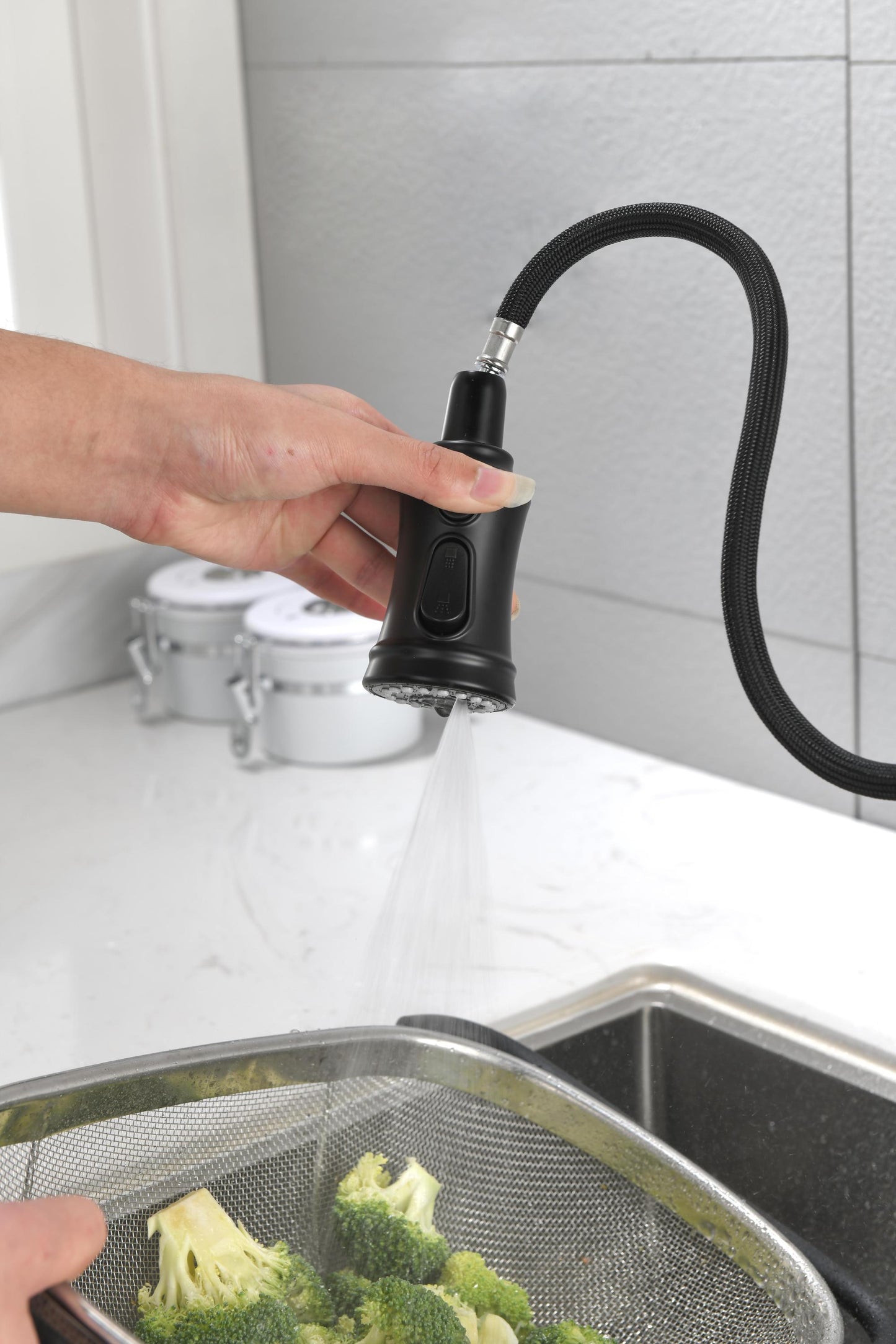 Touch Kitchen Faucet with Pull Down Sprayer