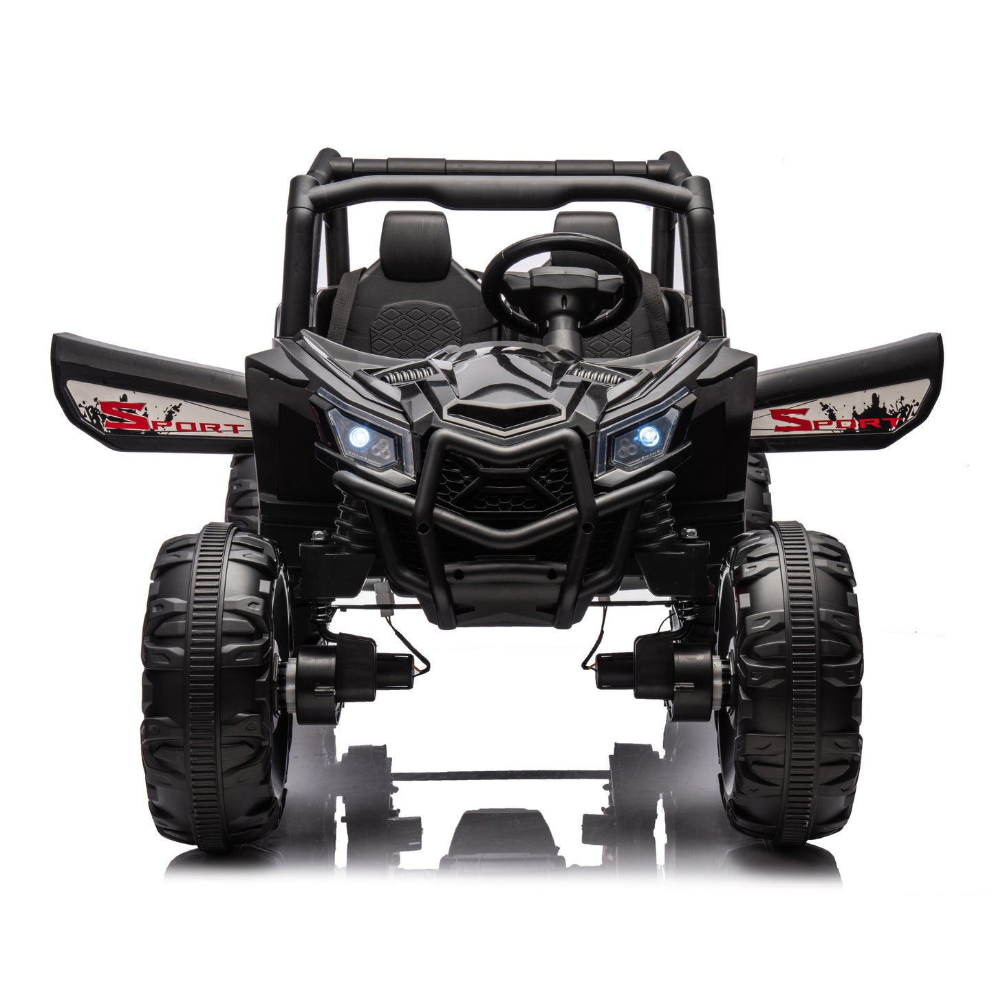 Ultimate Adventure 24V Ride-On UTV Car for Two Kids with Remote Control and Safety Belts