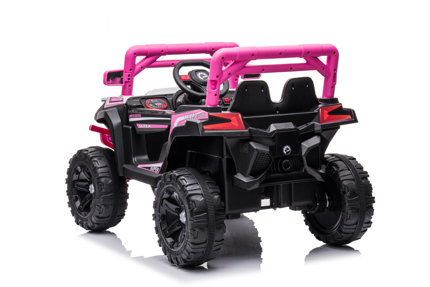 12V7A*1 30W*4 Pink Kids Ride On Car with Remote Control and Music