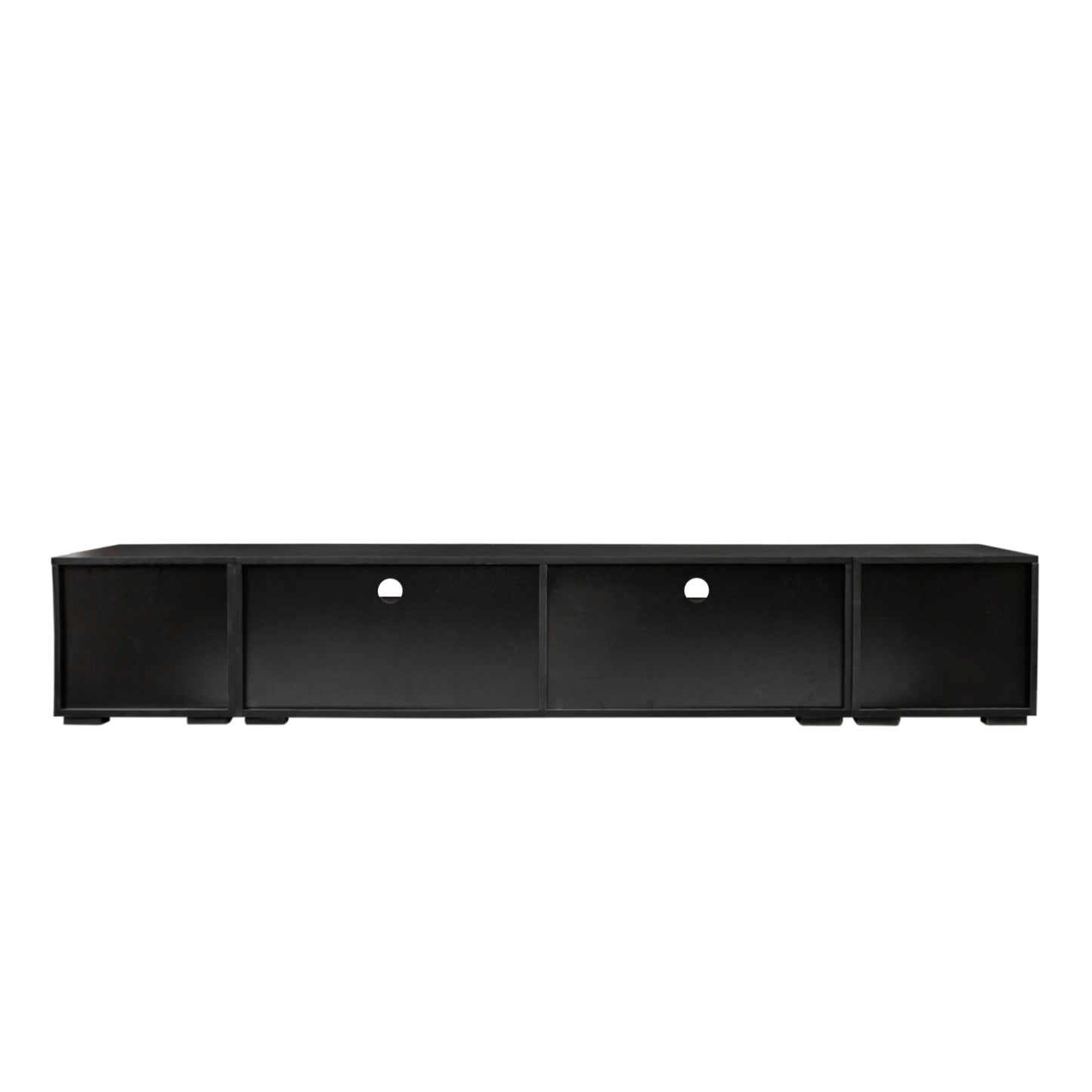 Modern LED TV Stand with Extended Design for 90+ Inch TVs