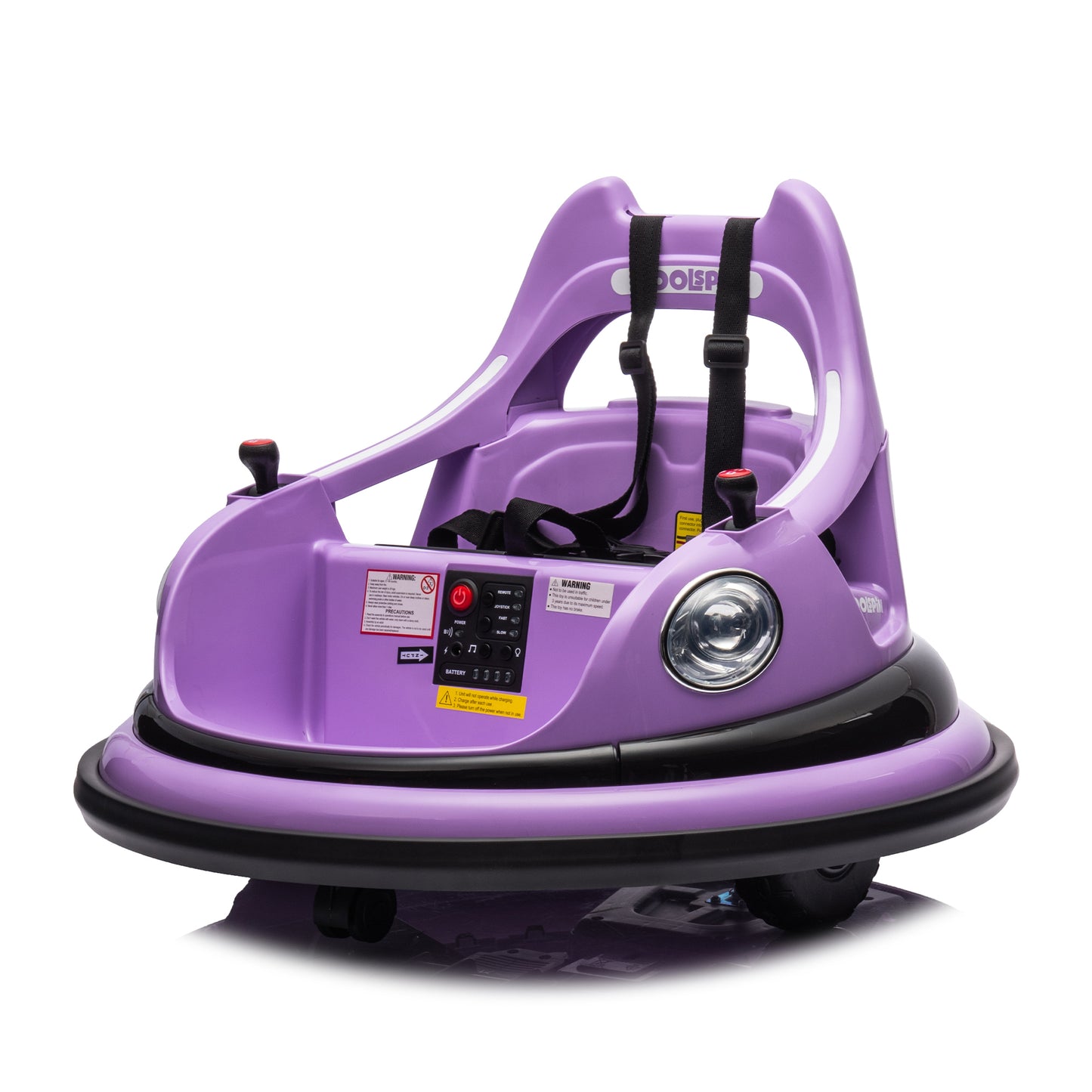 Electric Bumper Car for Kids Aged 1.5-5 Years Old with Remote Control and Safety Features