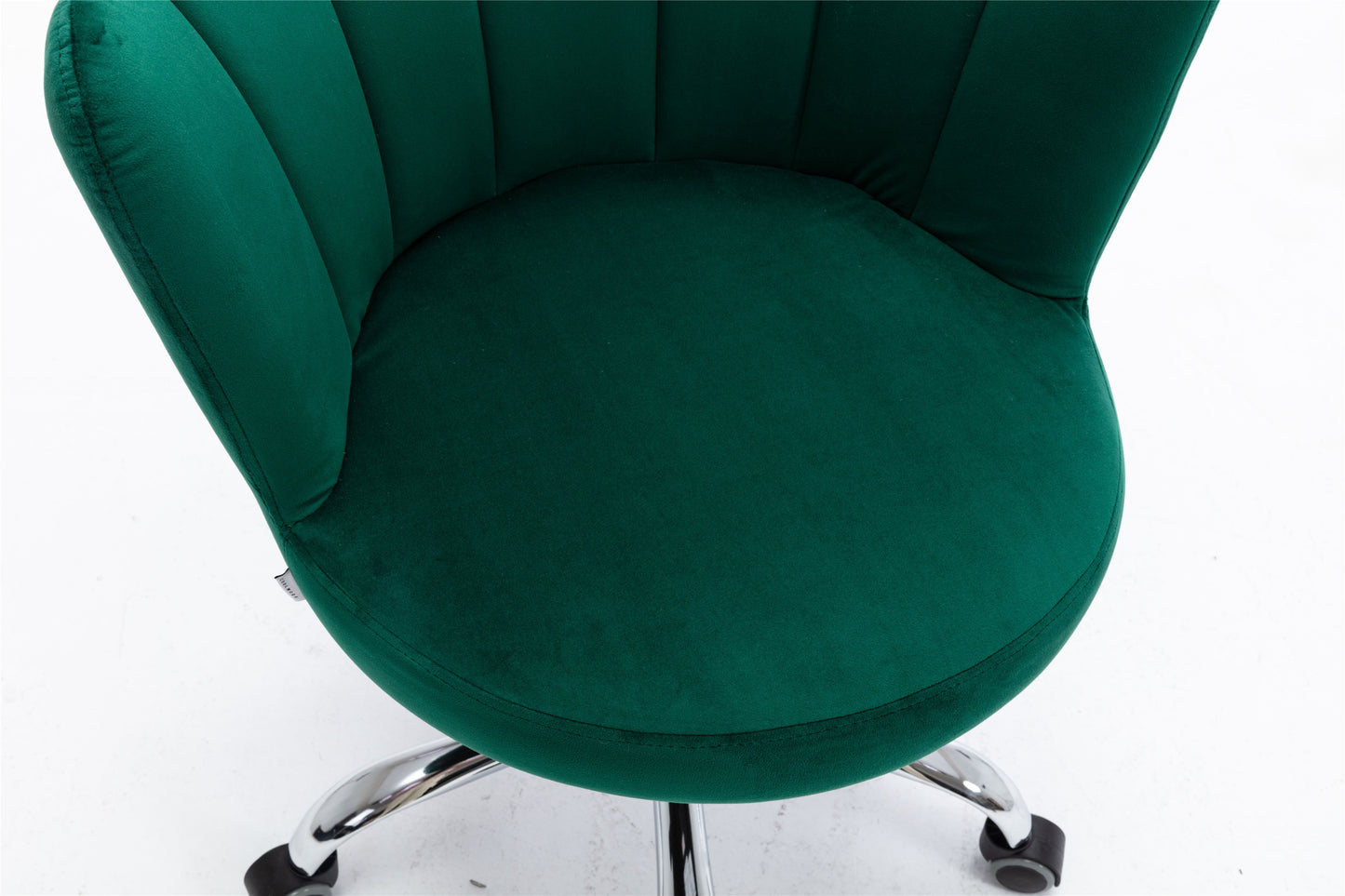 Swivel Shell Chair for Living Room/Bed Room, Modern Leisure office Chair  Green