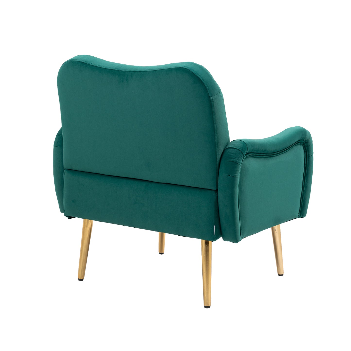 Velvet Chair , Accent  chair/ Living room lesiure chair with metal feet