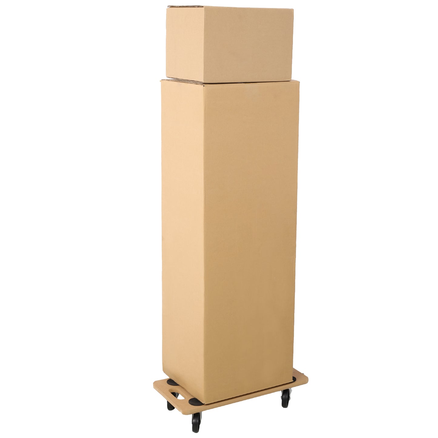 Furniture Moving Dolly, Heavy Duty Wood Rolling Mover with Wheels for Piano Couch Fridge Heavy Items, Securely Holds 500 Lbs (2pcs 22.8" x11.2" Platform)