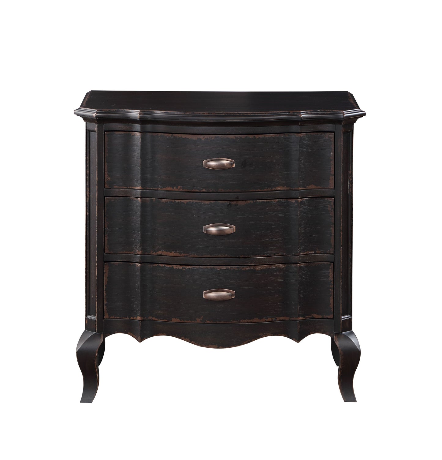 Chelmsford Nightstand, Black Antique Finish BD02297