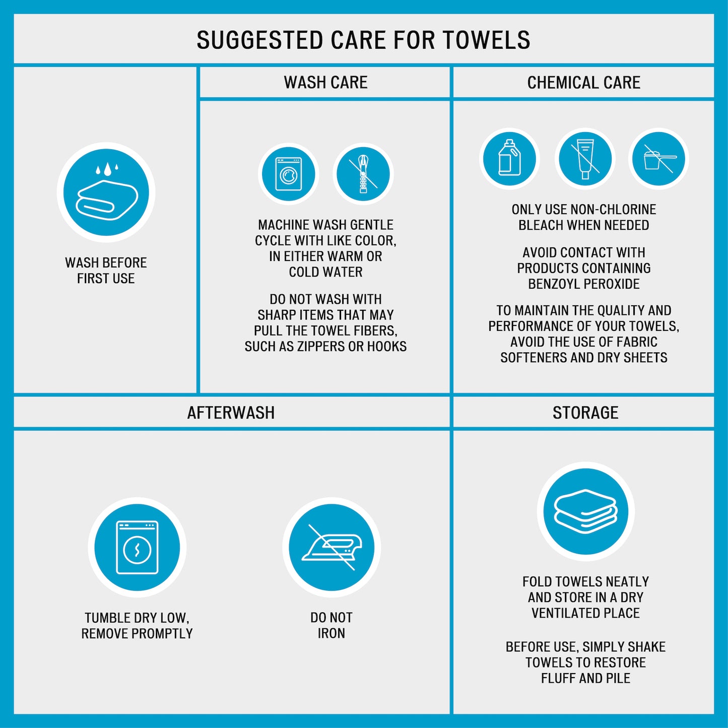 Luxurious Eco-Friendly 6 Piece Towel Set with Tencel Lyocell Blend