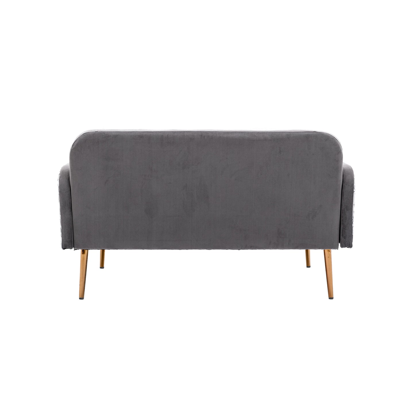 Velvet  Sofa , Accent sofa .loveseat sofa with metal feet