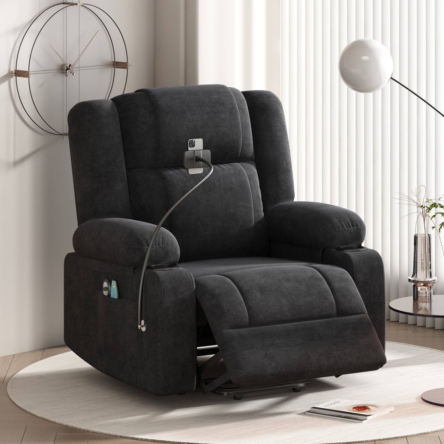 Elderly Massage and Heating Power Lift Recliner Chair