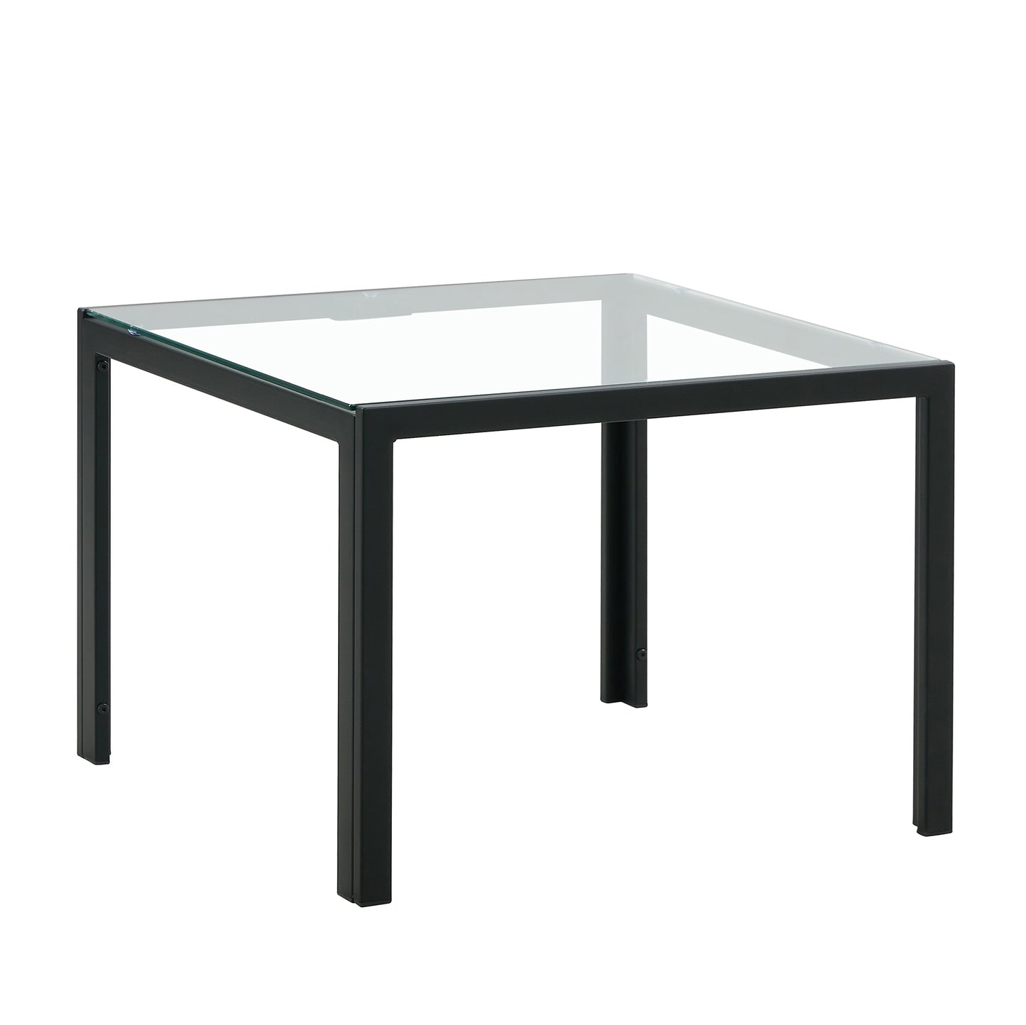 Modern Glass Nesting Coffee Tables Set of 2 for Living Room