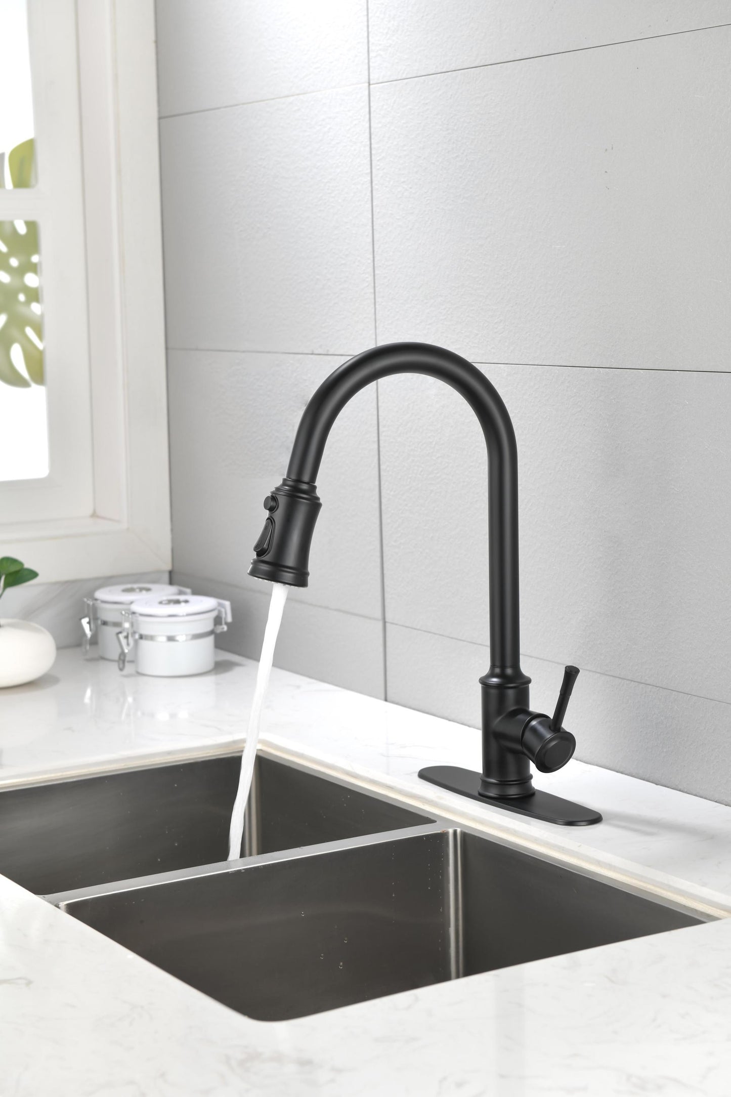 Touch Kitchen Faucet with Pull Down Sprayer