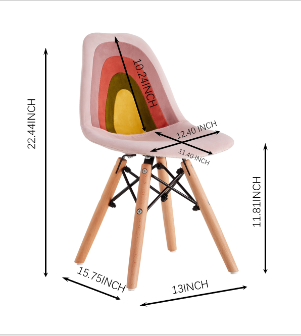 D&N Kids chair , 2 pcs per set