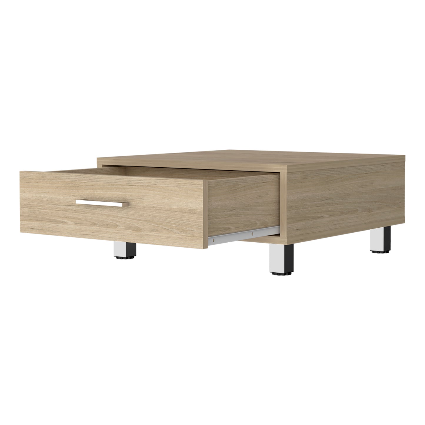 Lombard Light Pine Coffee Table with Drawer