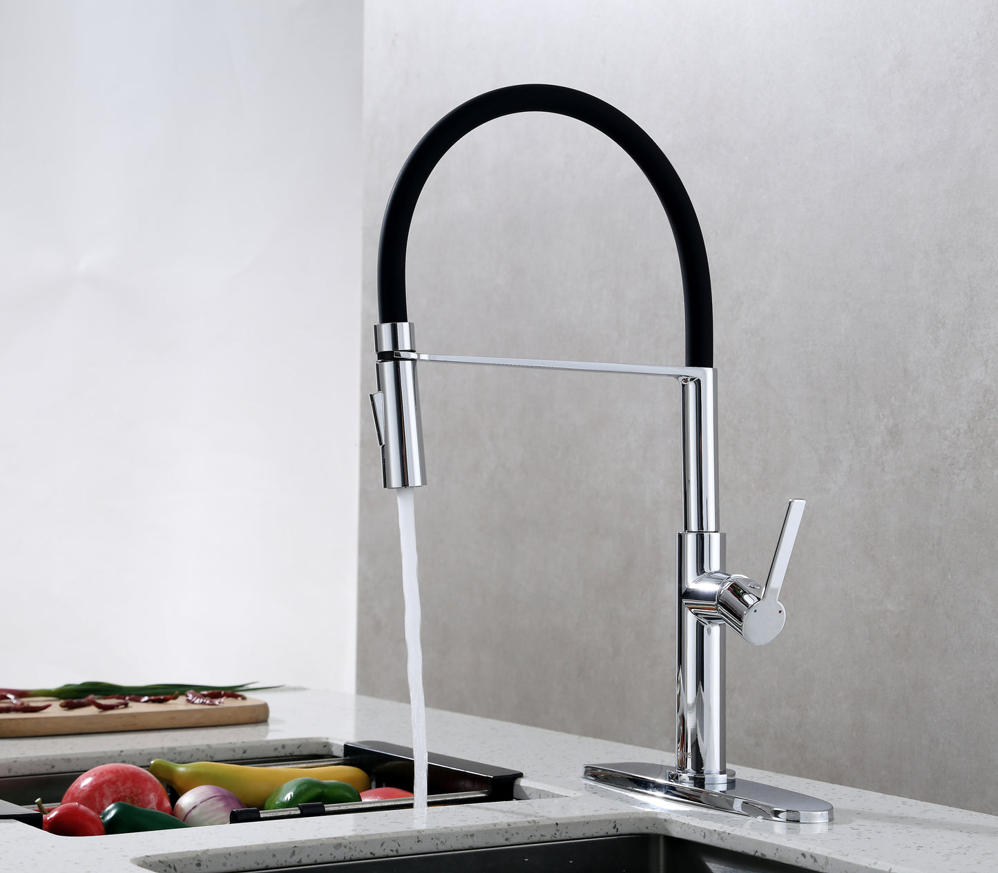 Pull Down Single Handle Kitchen Faucet