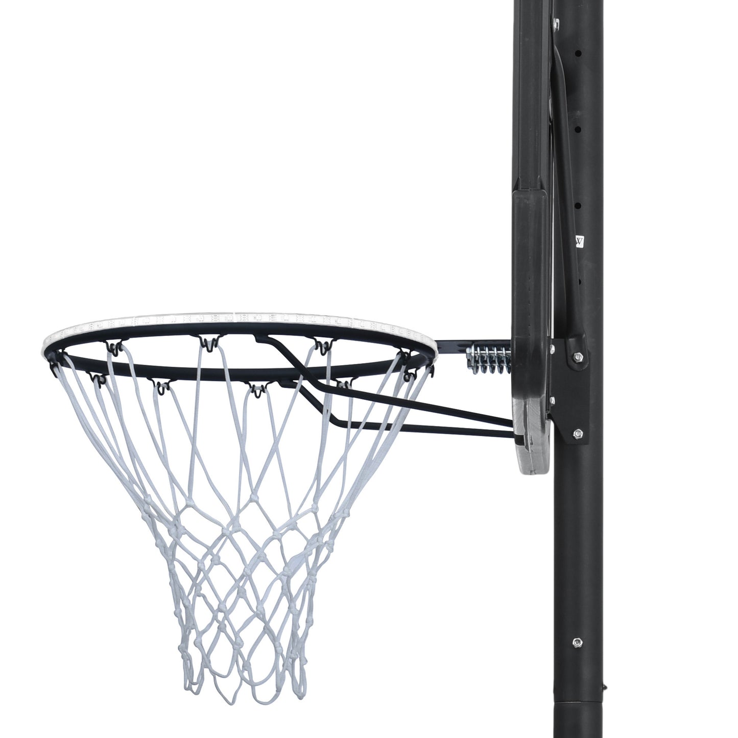 Portable Basketball Hoop Basketball System 4.76-10ft Height Adjustable for Youth Adults LED ights, Colorful lights, Waterproof Super Bright to Play at Night Outdoors,Good Gift for Kid