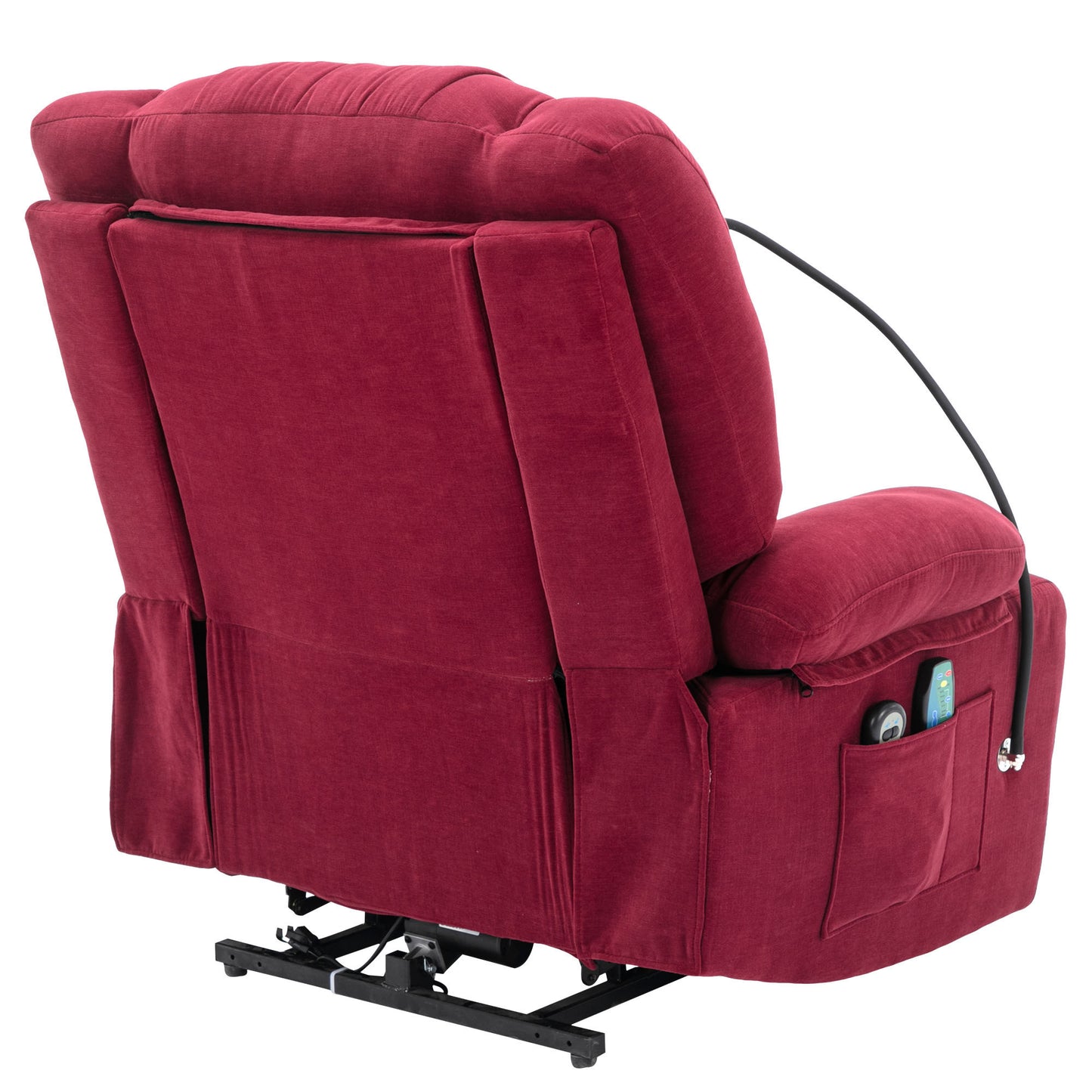 Ultimate Comfort Power Lift Recliner Chair with Massage, Heating, and Remote Control