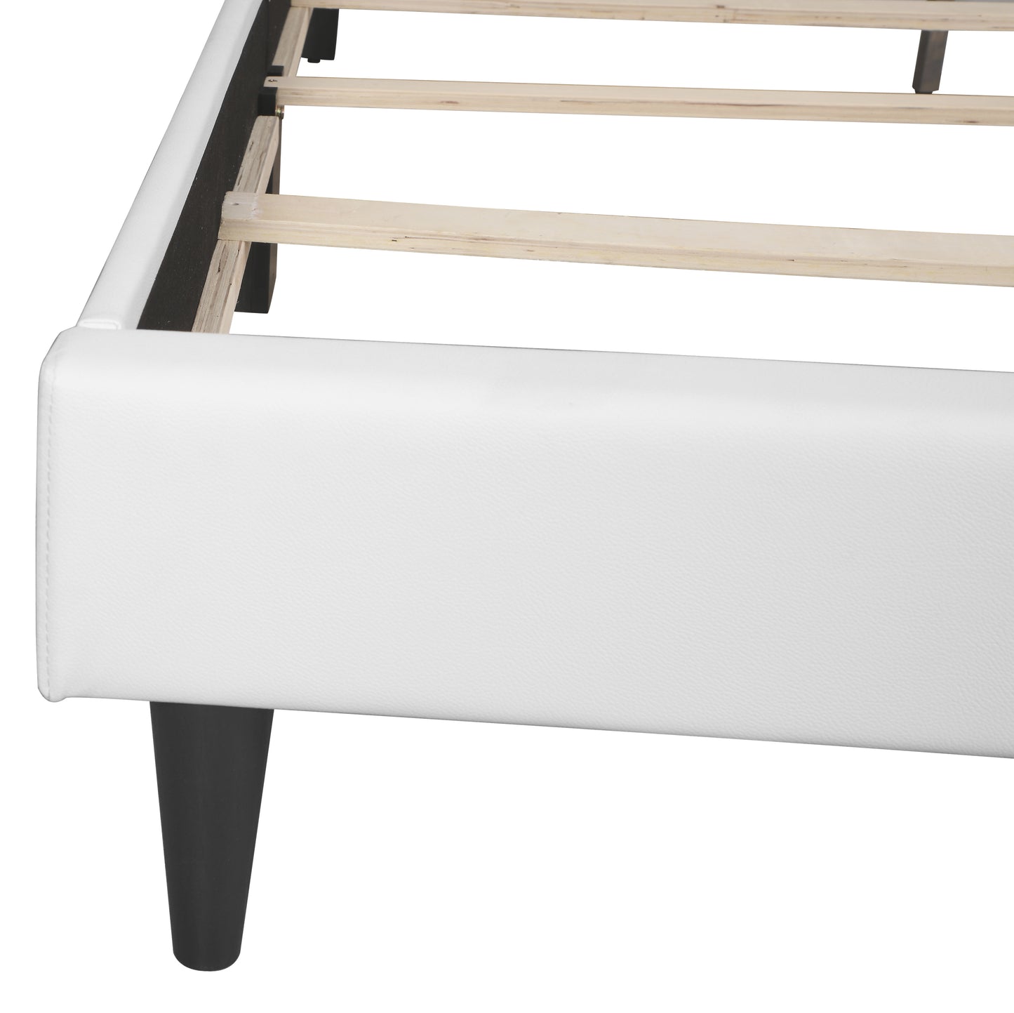 Deb G1118-QB-UP Queen Bed - All In One Box , WHITE