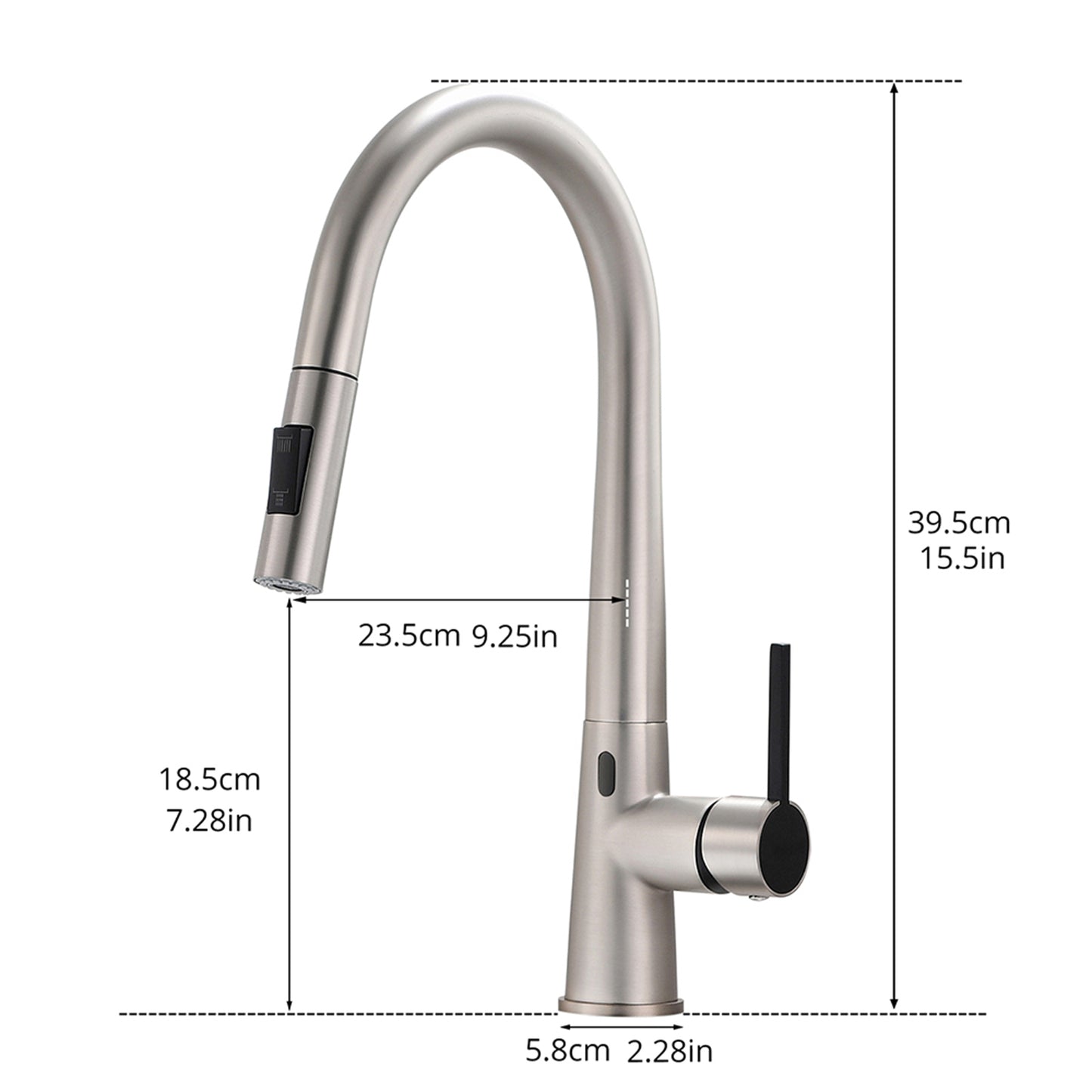 Touchless Kitchen Faucet,Hands Free Automatic Smart Kitchen Faucet