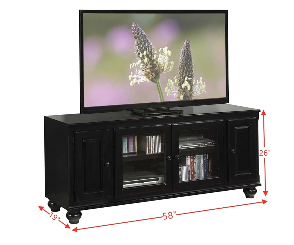 Elevate Black TV Stand in 91103