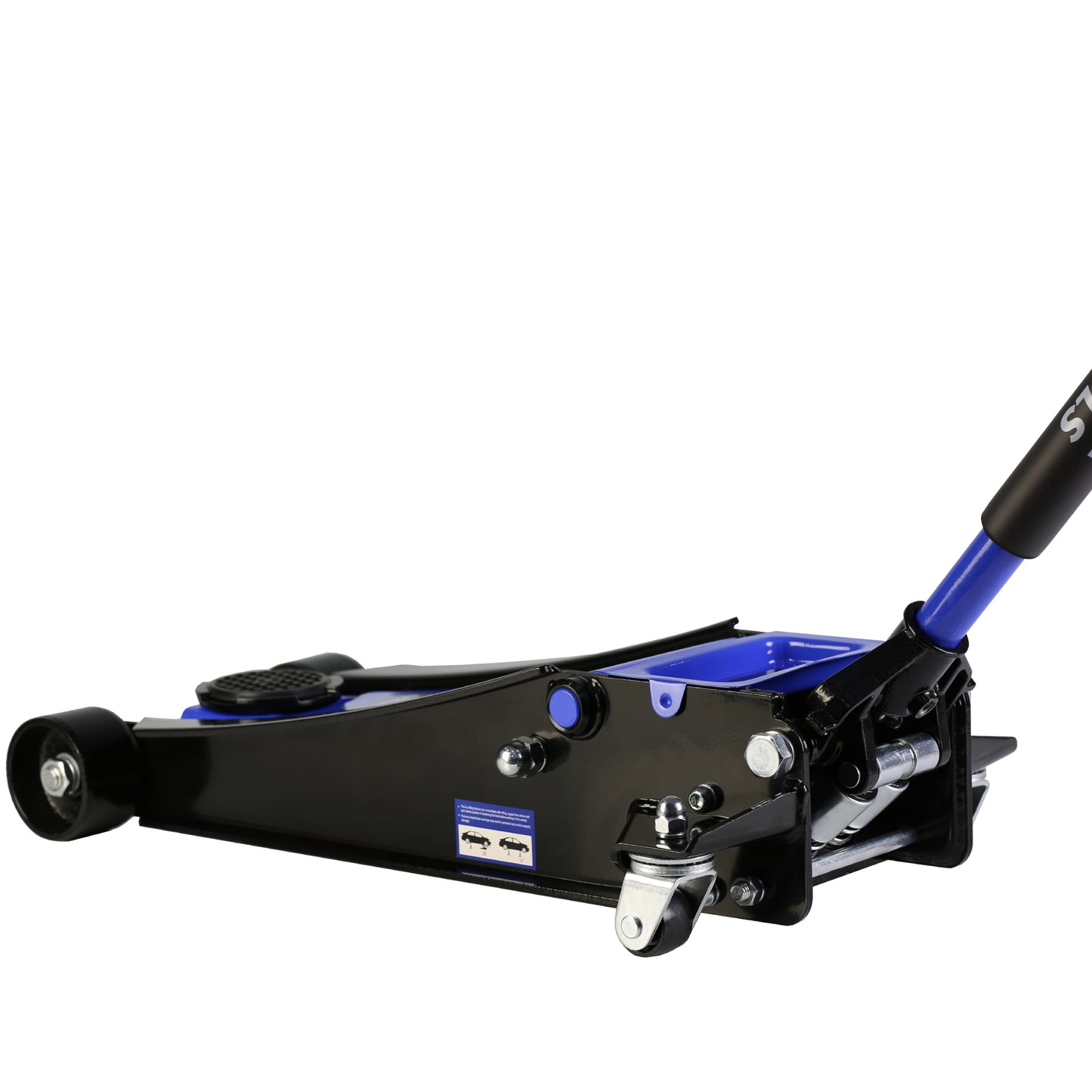 4-Ton Low Profile Racing Floor Jack with Dual Piston Quick Lift Pump