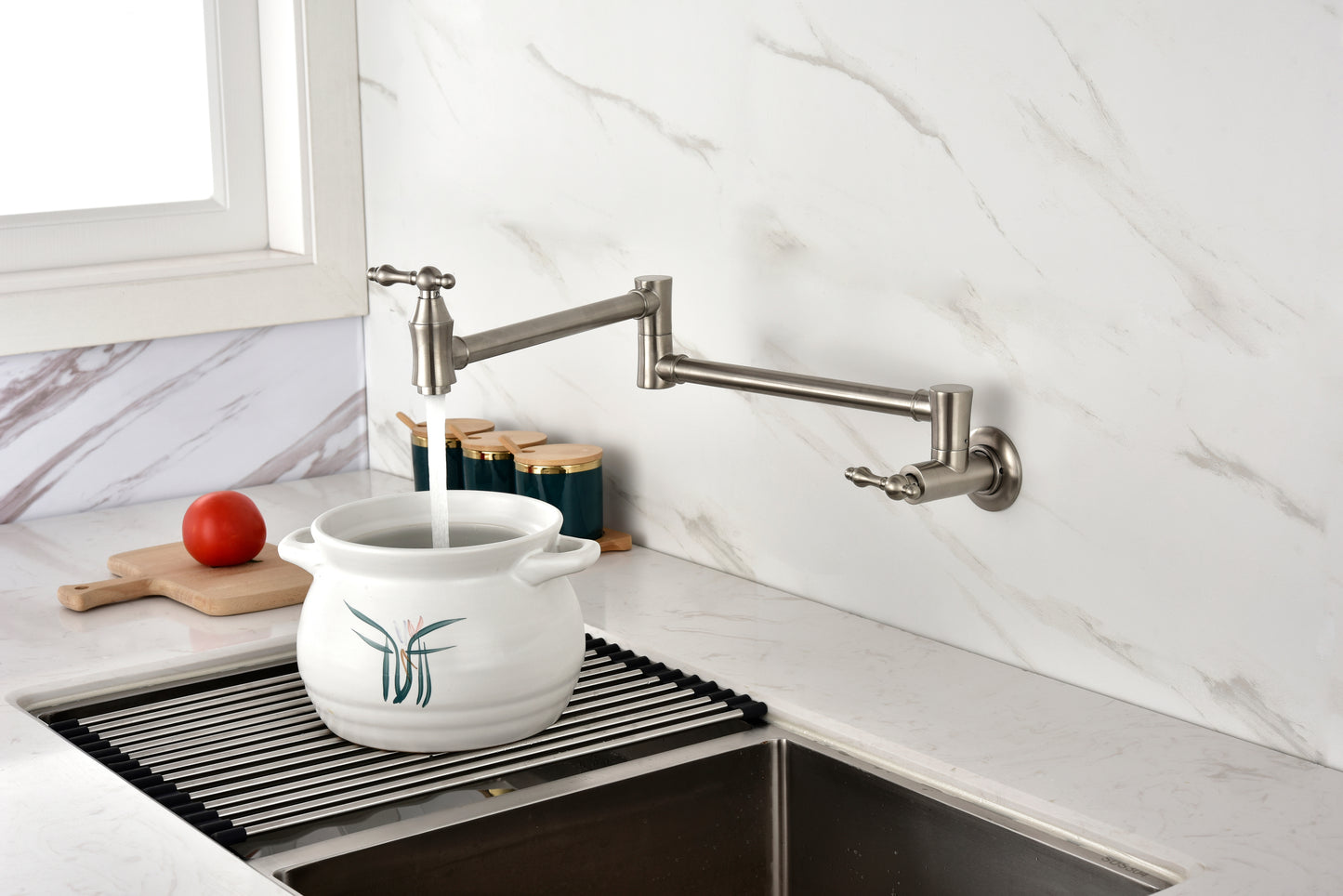 Pot Filler Faucet Wall Mount