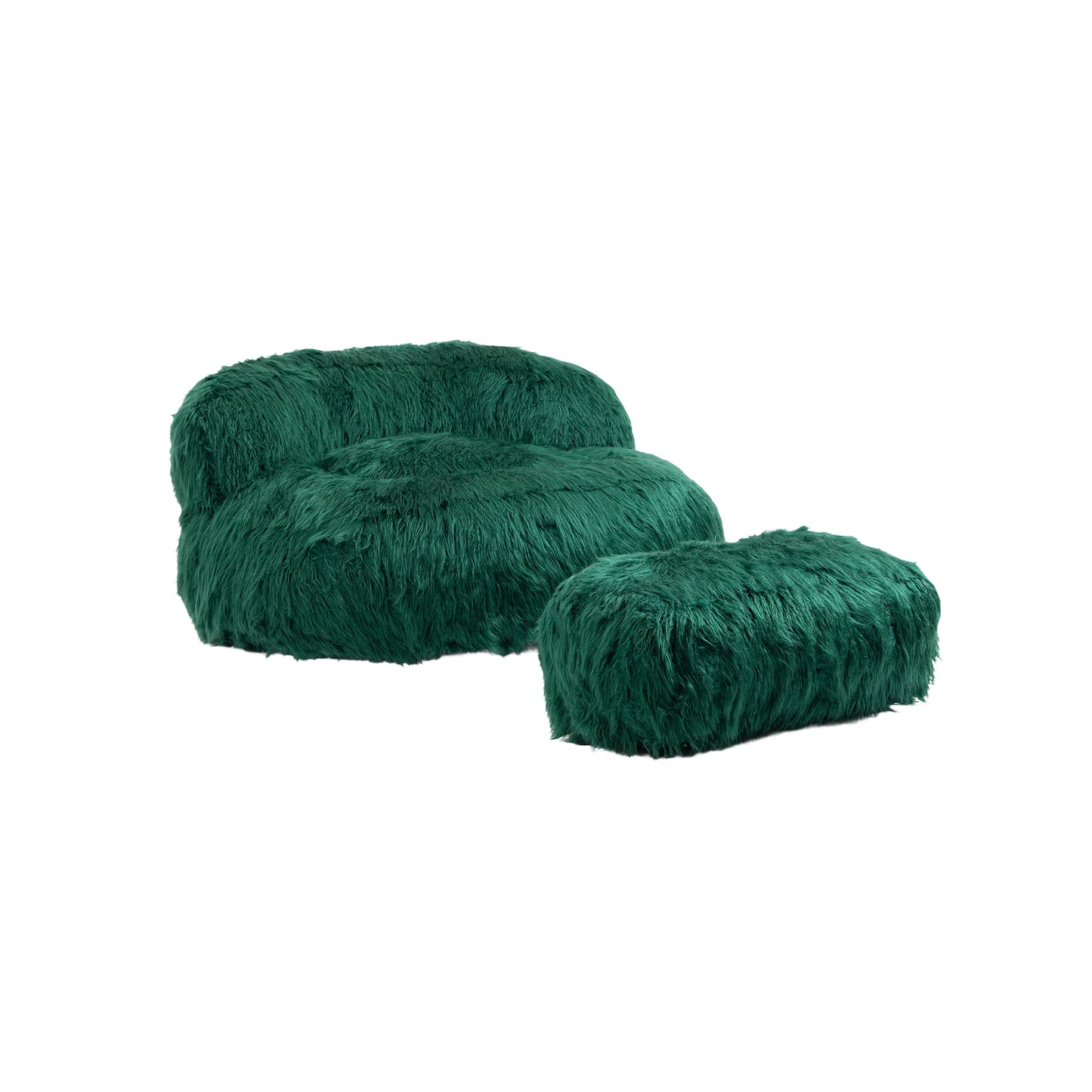 Plush Bean Bag Chair with High Density Foam Filling