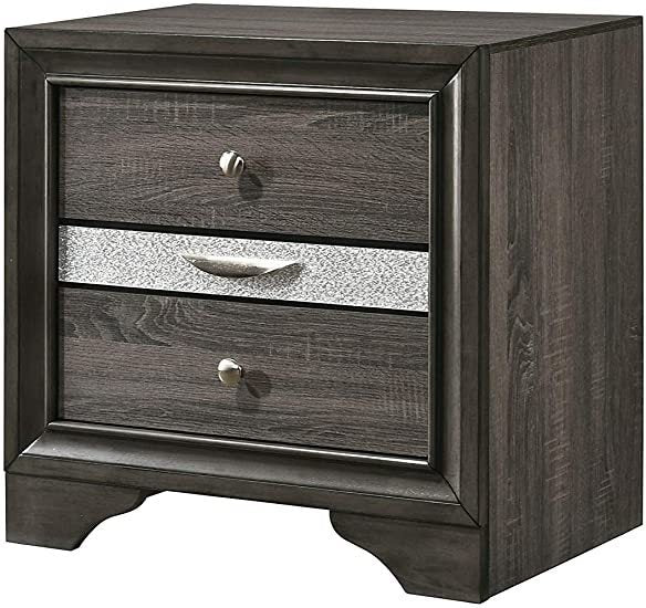 Naima Nightstand, Gray 25973