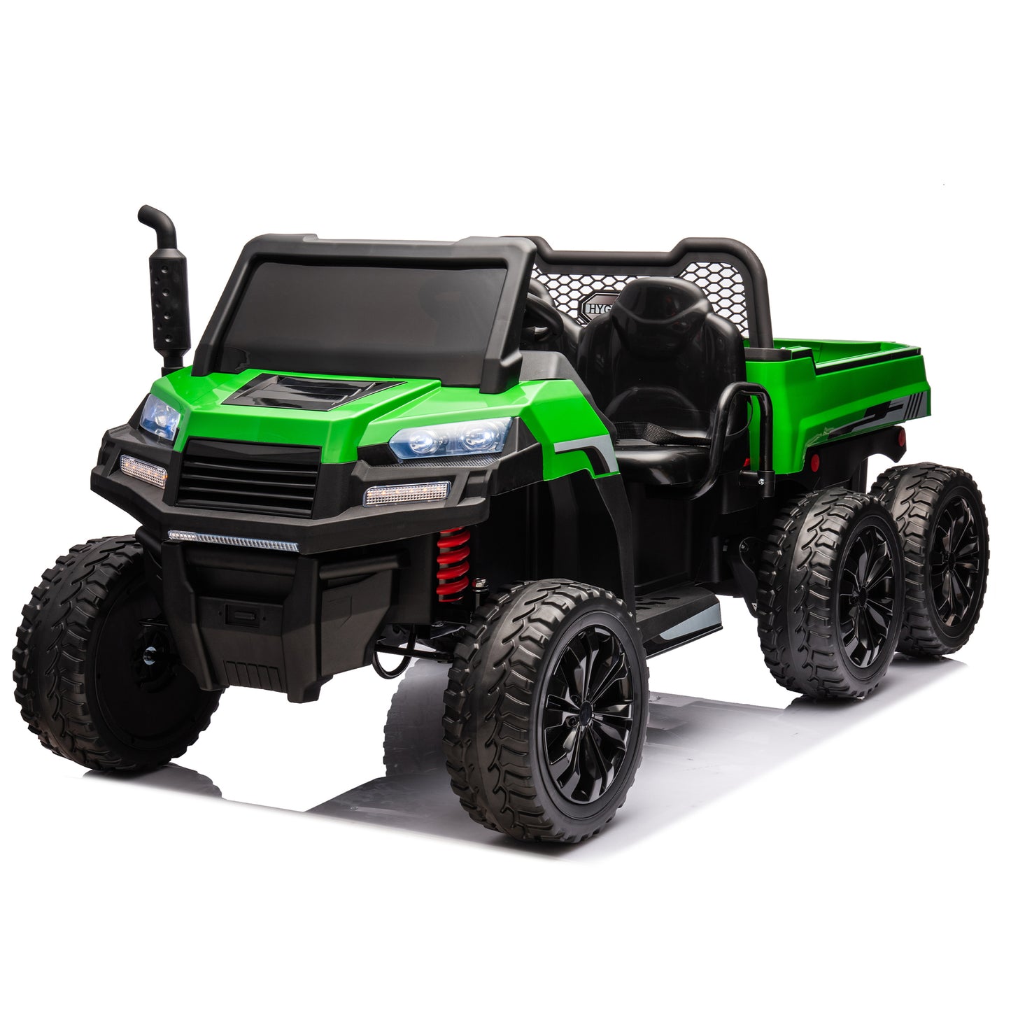 24V 2-Seater UTV-XXL Ride On Truck with Dump Bed for Kids, Remote Control, Off-Roading Adventure Vehicle