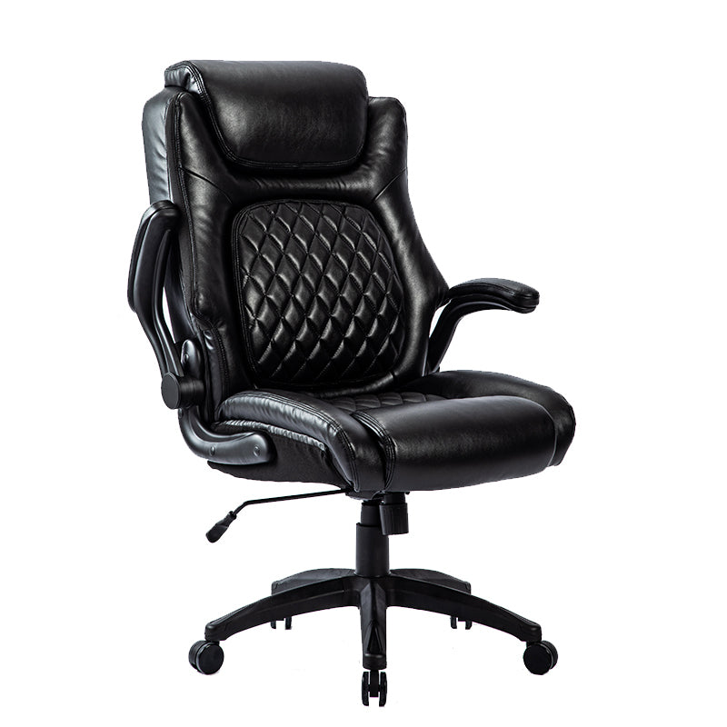 Big & Tall 400lb Ergonomic Leather Office Chair Executive Desk Chair