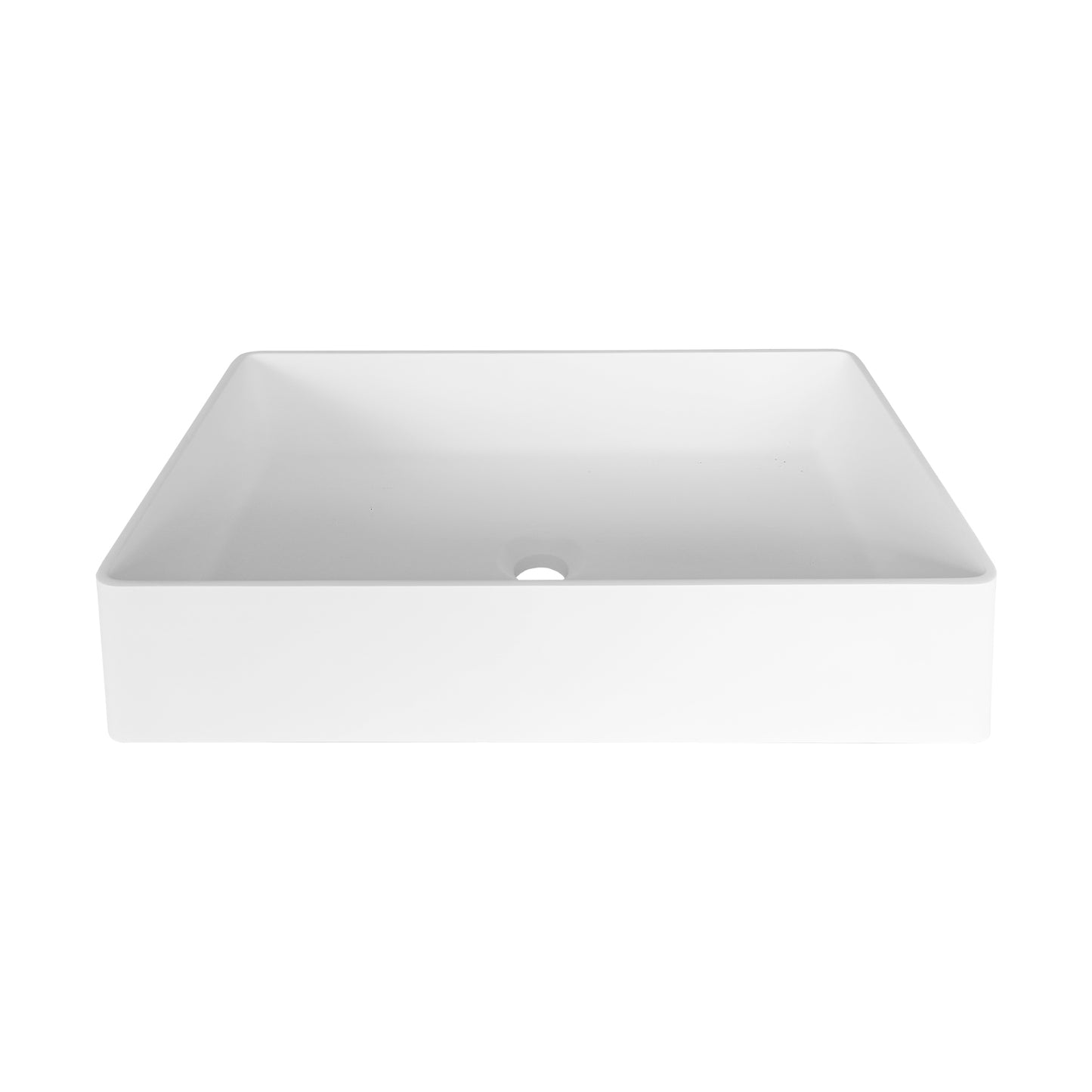 FS130A-545 Solid Surface Basin With Chrome Color PJ-Drain