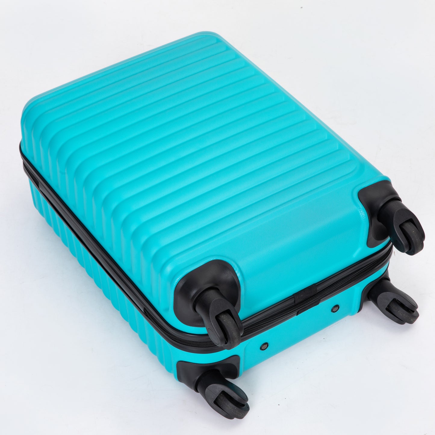 20" Carry on Luggage Lightweight Suitcase, Spinner Wheels, Turquoise