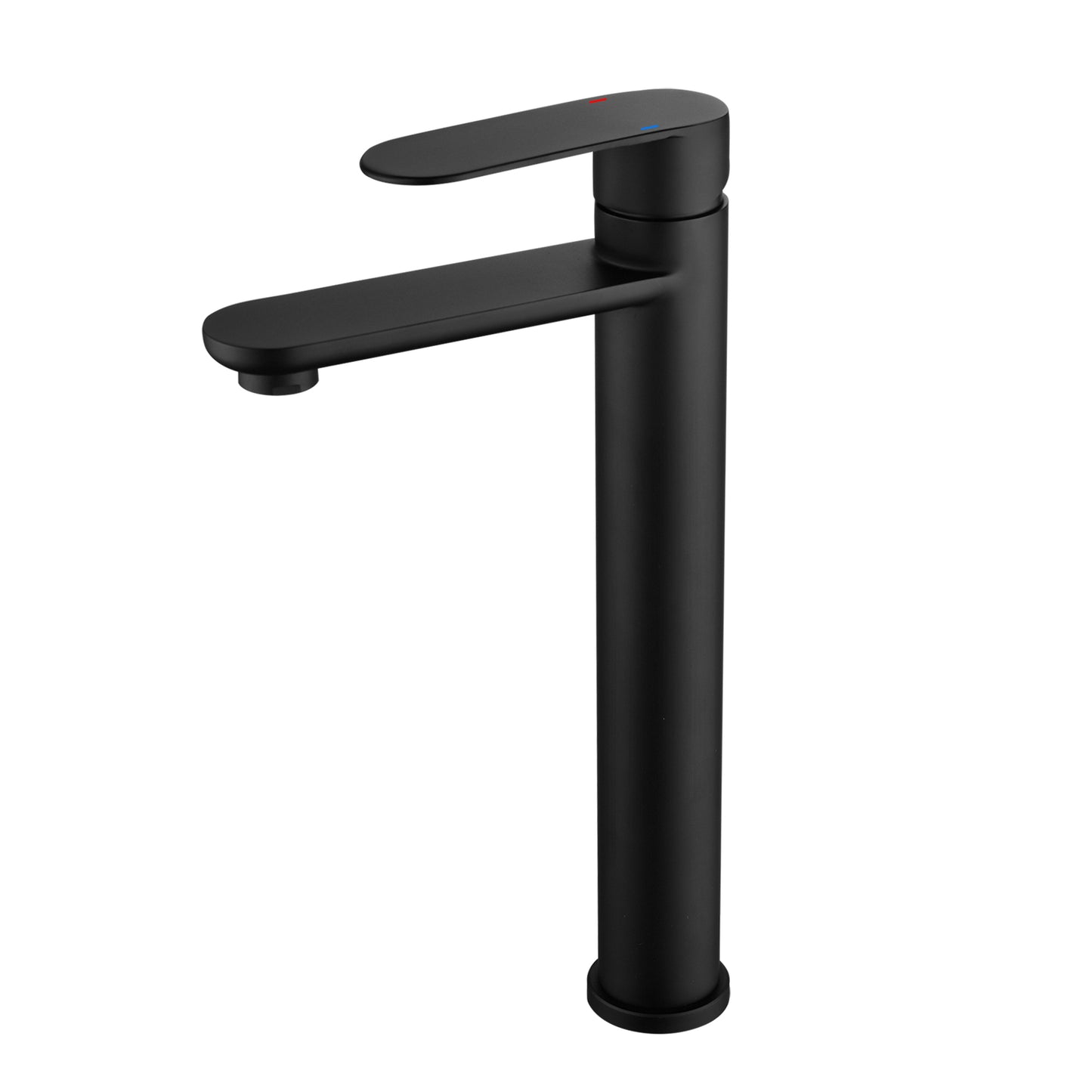 Elegant Matte Black Brass Bathroom Faucet