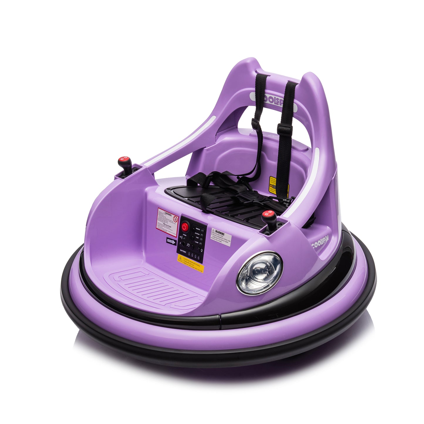 Electric Bumper Car for Kids Aged 1.5-5 Years Old with Remote Control and Safety Features