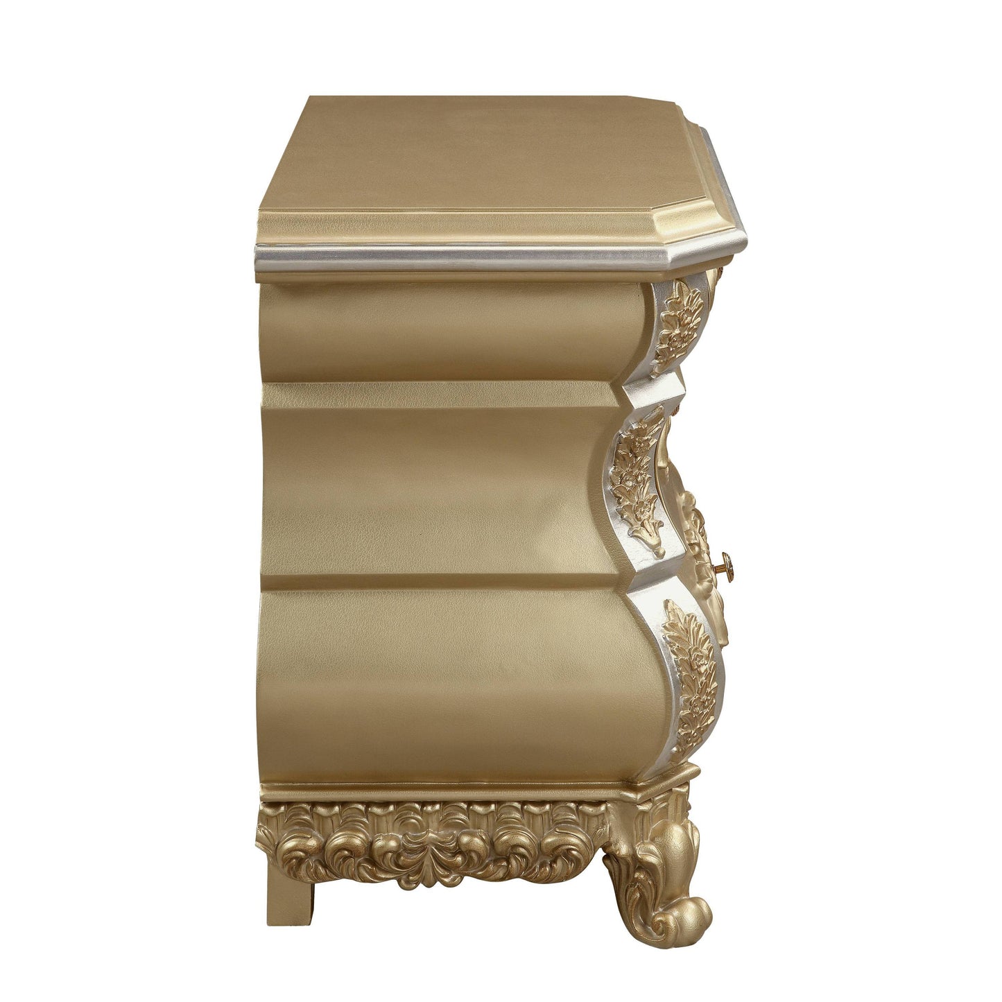 Seville Nightstand, Gold Finish BD00452