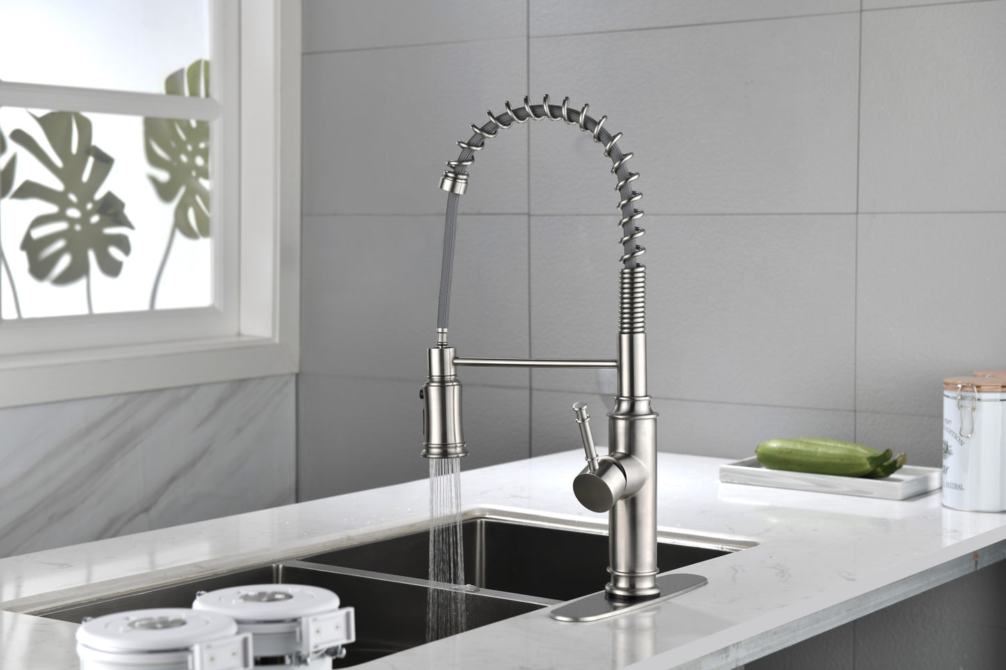 Touch Kitchen Faucet with Pull Down Sprayer