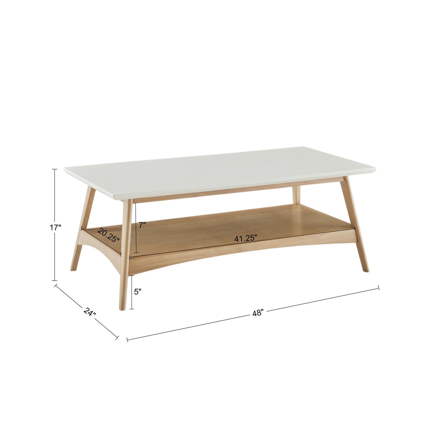 Madison Park Parker Wooden Coffee Table