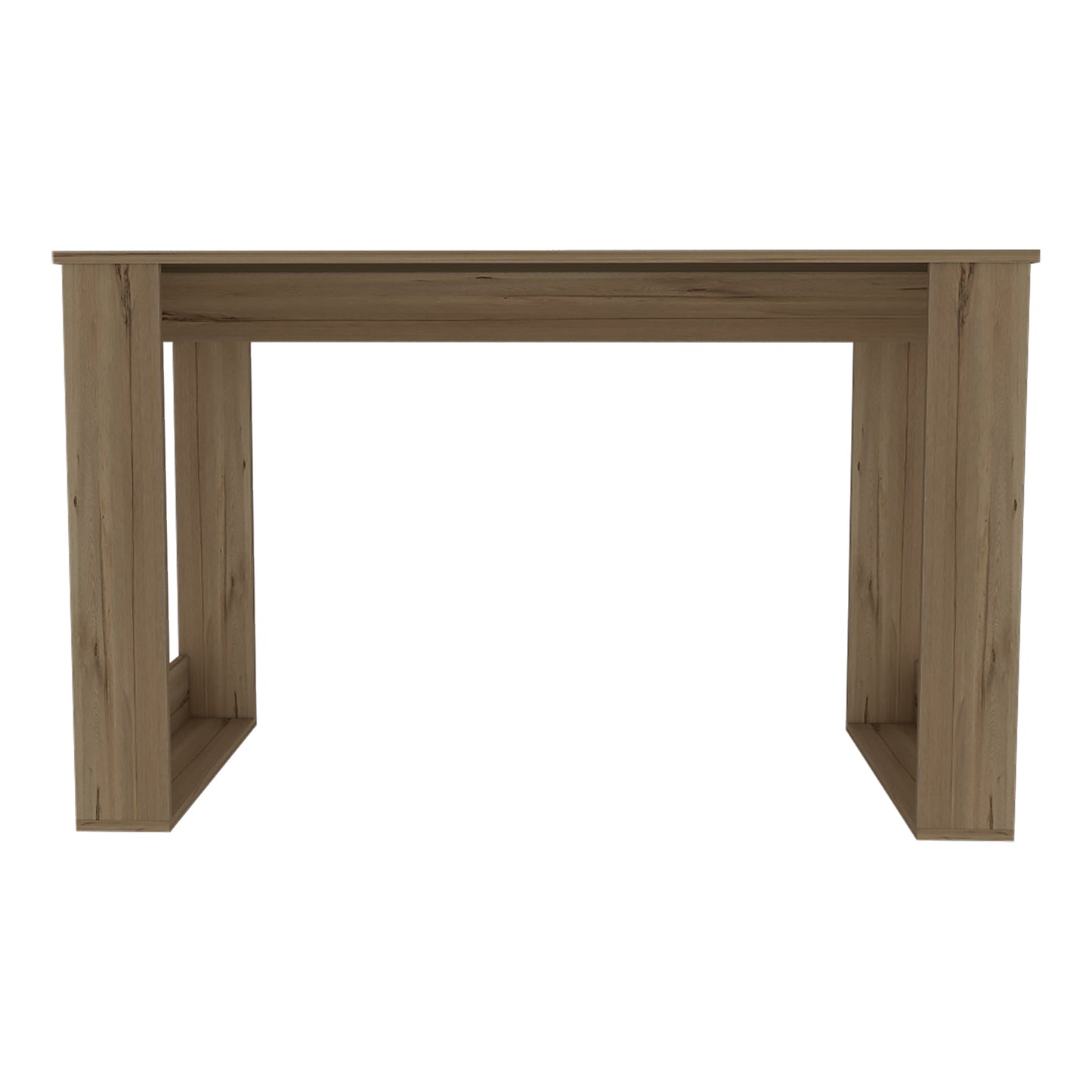 Oviedo 120 Writing Desk in Light Oak Finish with Four Legs