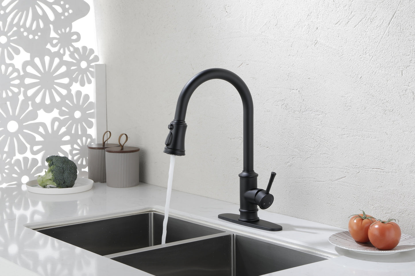 Kitchen Faucet with Pull Out Spraye