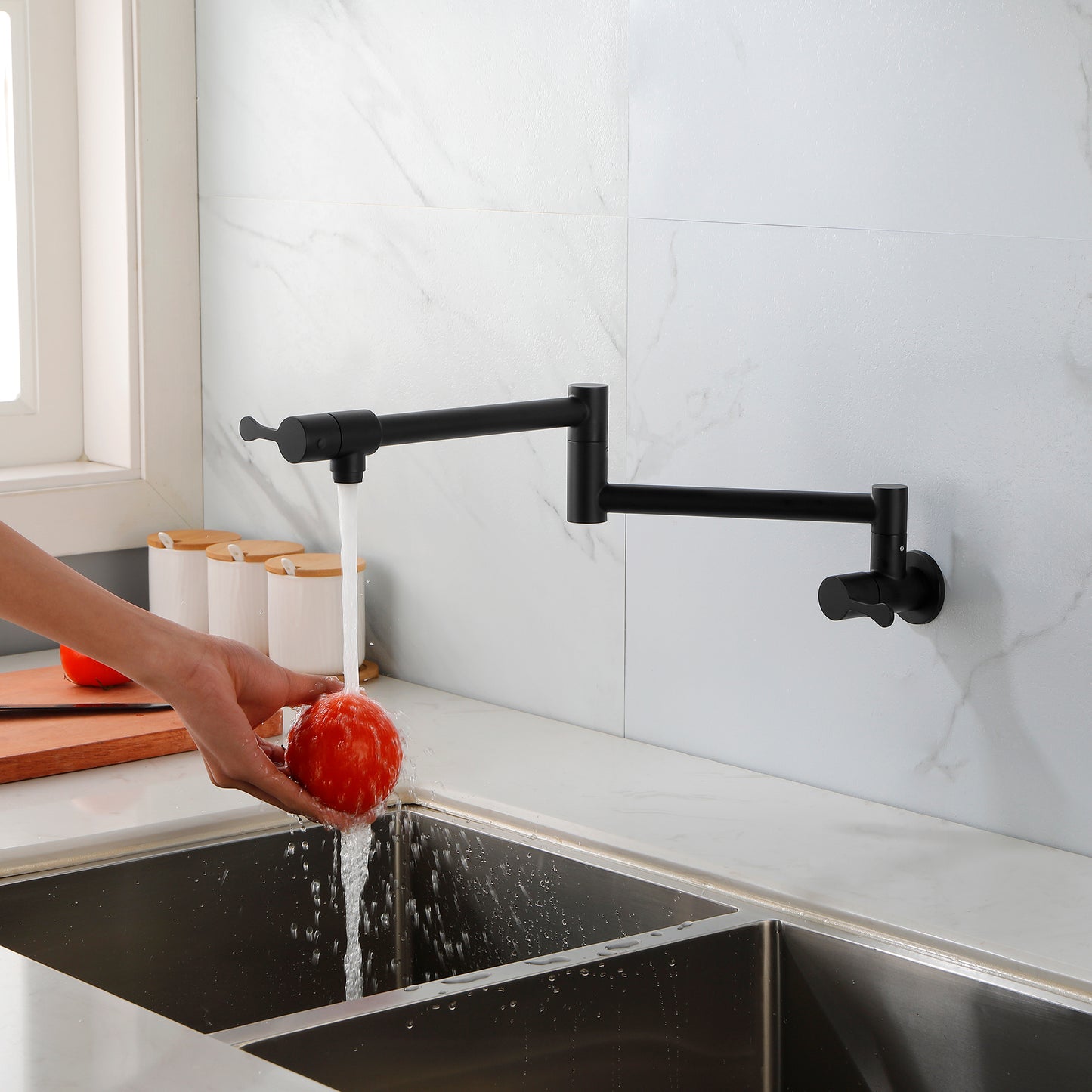 Pot Filler Faucet Wall Mount