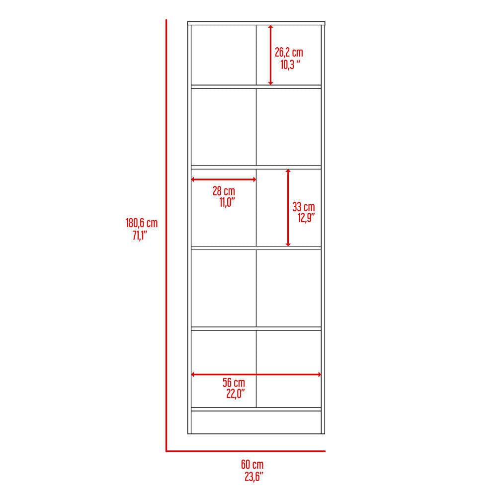 Brookvale 8-Shelf 2-Door 2-piece Kitchen Set, Kitchen Island and Pantry Cabinet Dark Brown