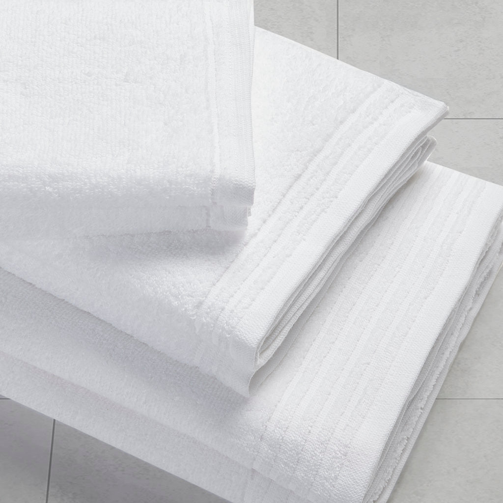 12-Piece Premium Zero Twist 100% Cotton Bath Towel Set with Ultra-Fresh Anti-Microbial Treatment