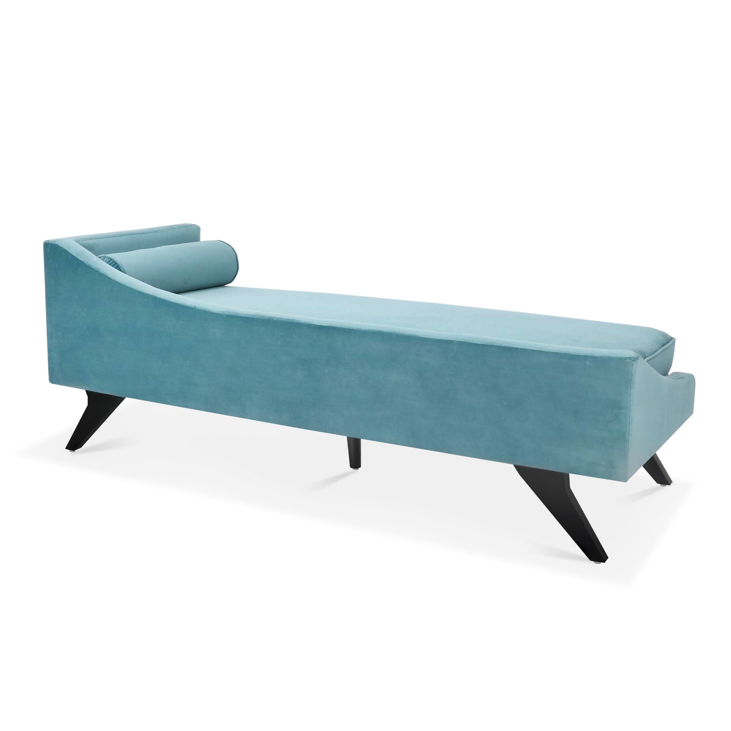 Right Square Arm Reclining Chaise Lounge