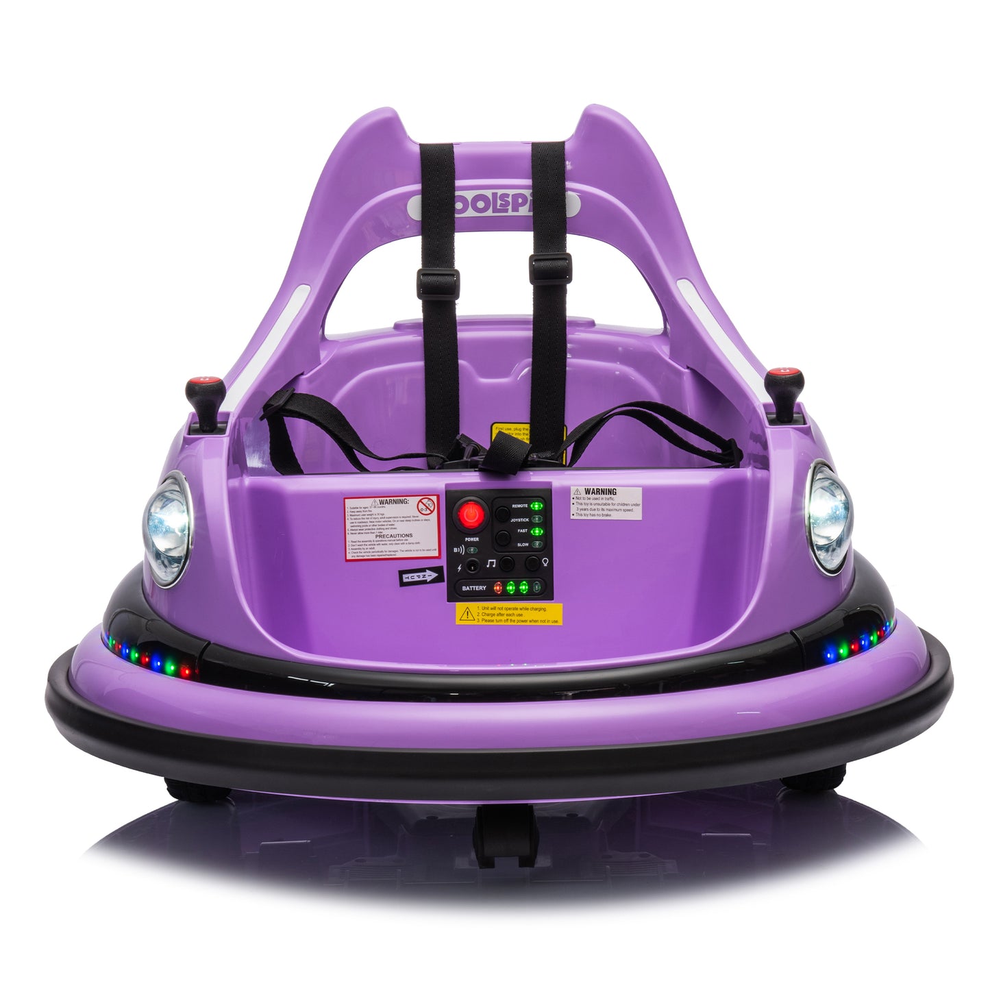 Electric Bumper Car for Kids Aged 1.5-5 Years Old with Remote Control and Safety Features