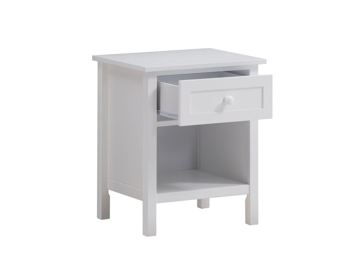 Iolanda Nightstand, White Finish BD00650