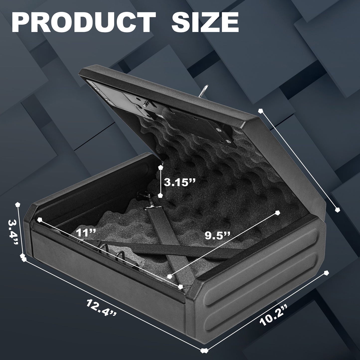 Biometric Pistol Safe - State-of-the-Art Protection for Handguns