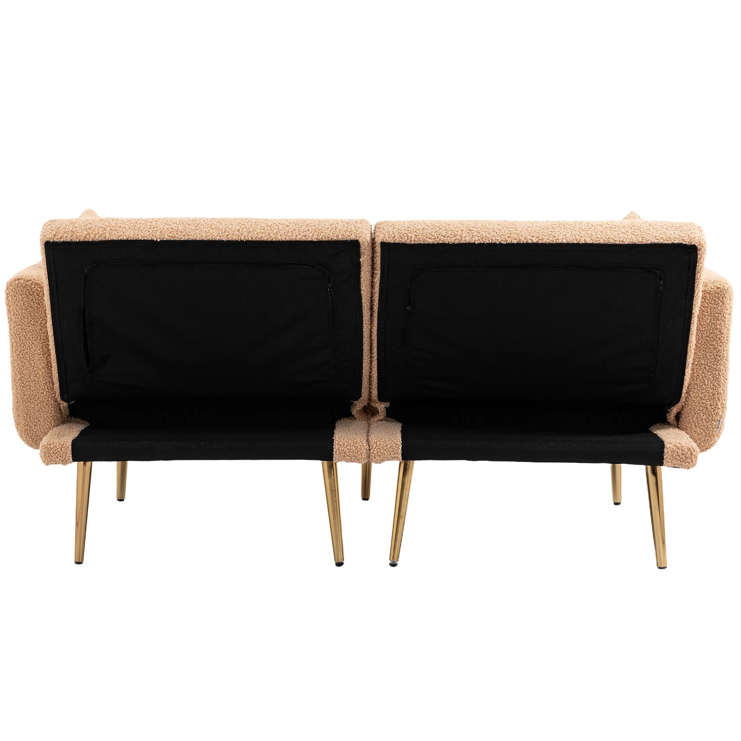 Velvet  Sofa , Accent sofa .loveseat sofa with metal  feet