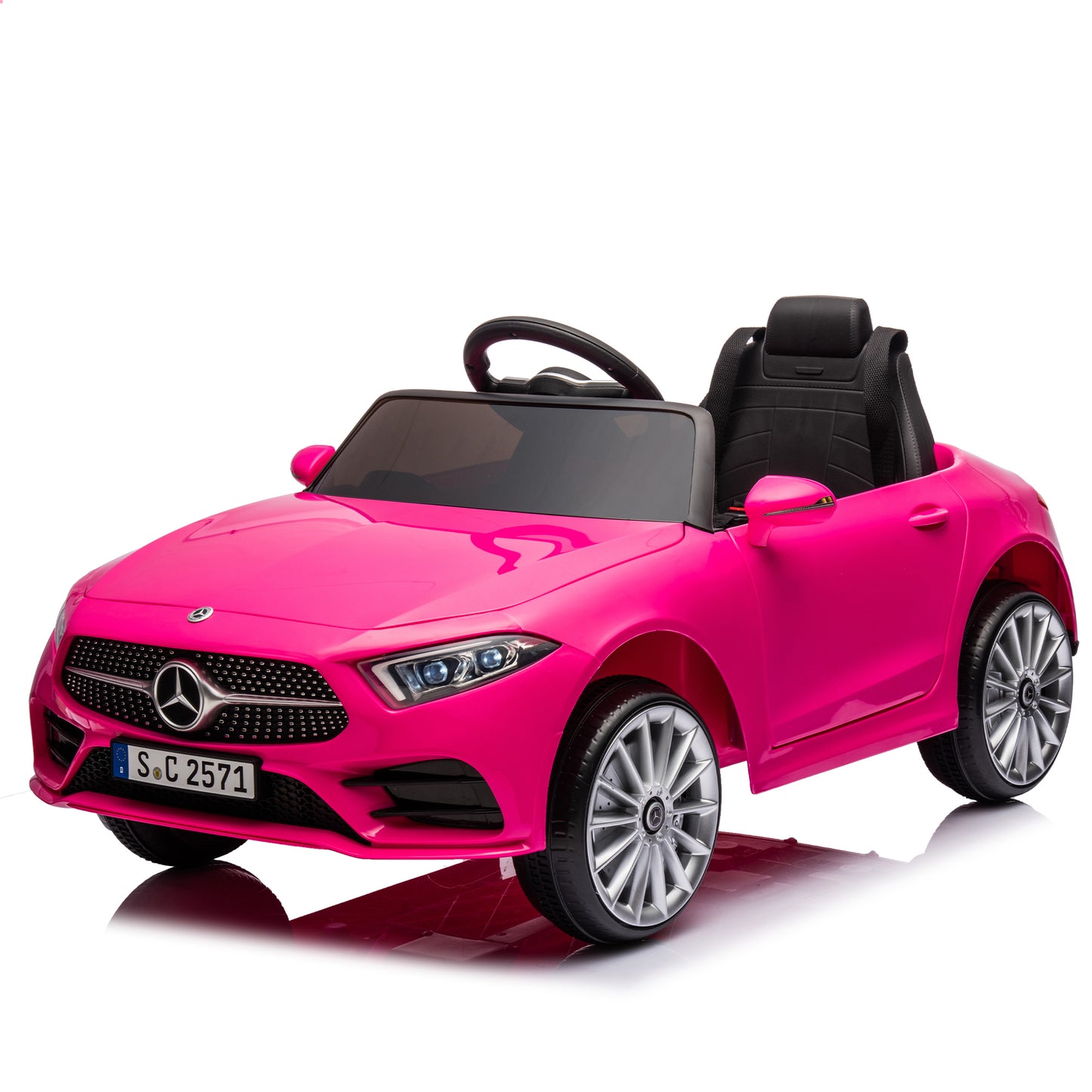 Luxurious 12V Kids Mercedes-Benz CLS 350 Ride-On Car with Remote Control and Music for Kids 3-8 Years