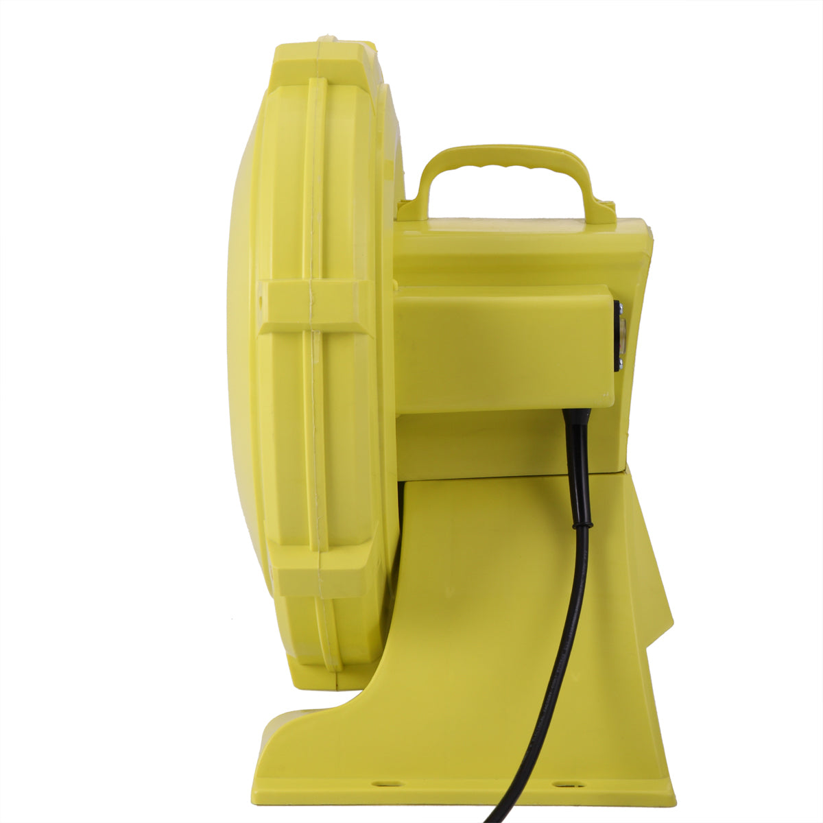 680 W Air Blower, Pump Fan for Inflatable Bounce Castle, Water Slides, Safe, Portable - Yellow and Green