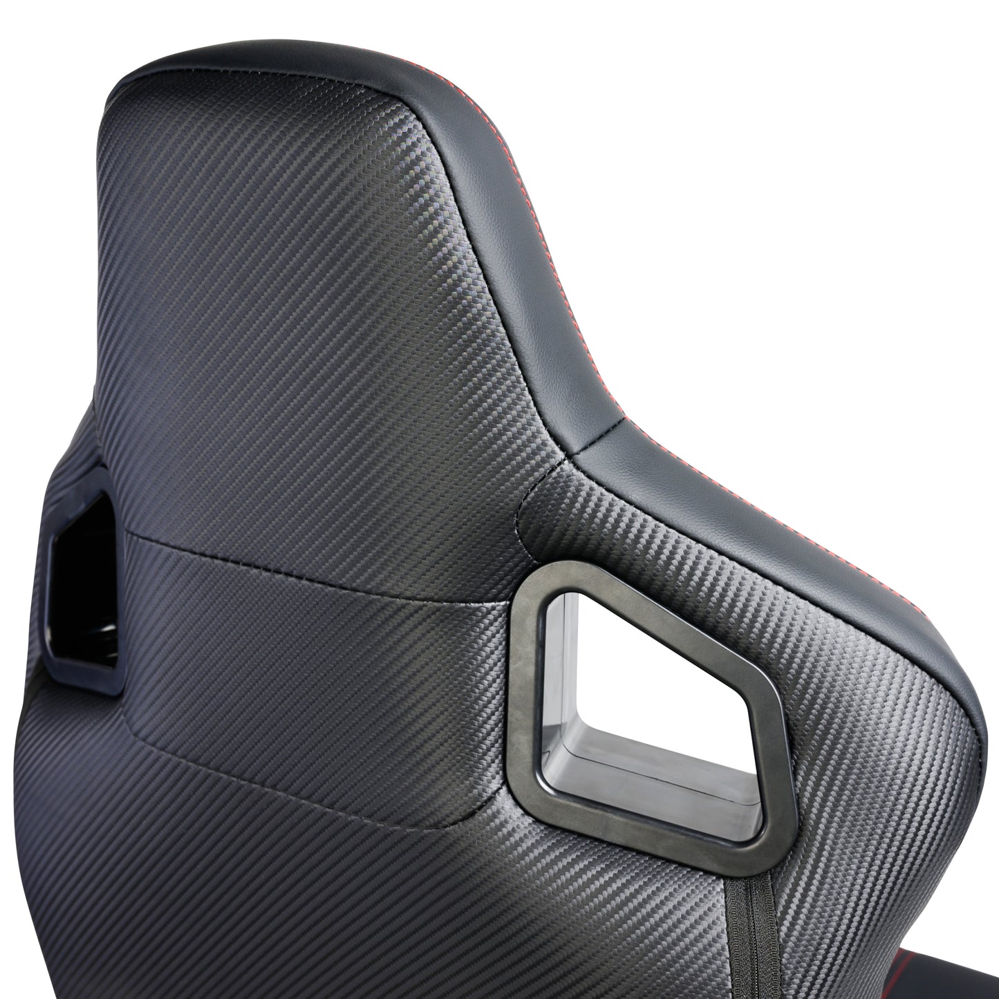 Race Car Seat - Black Vinyl Racing Seat