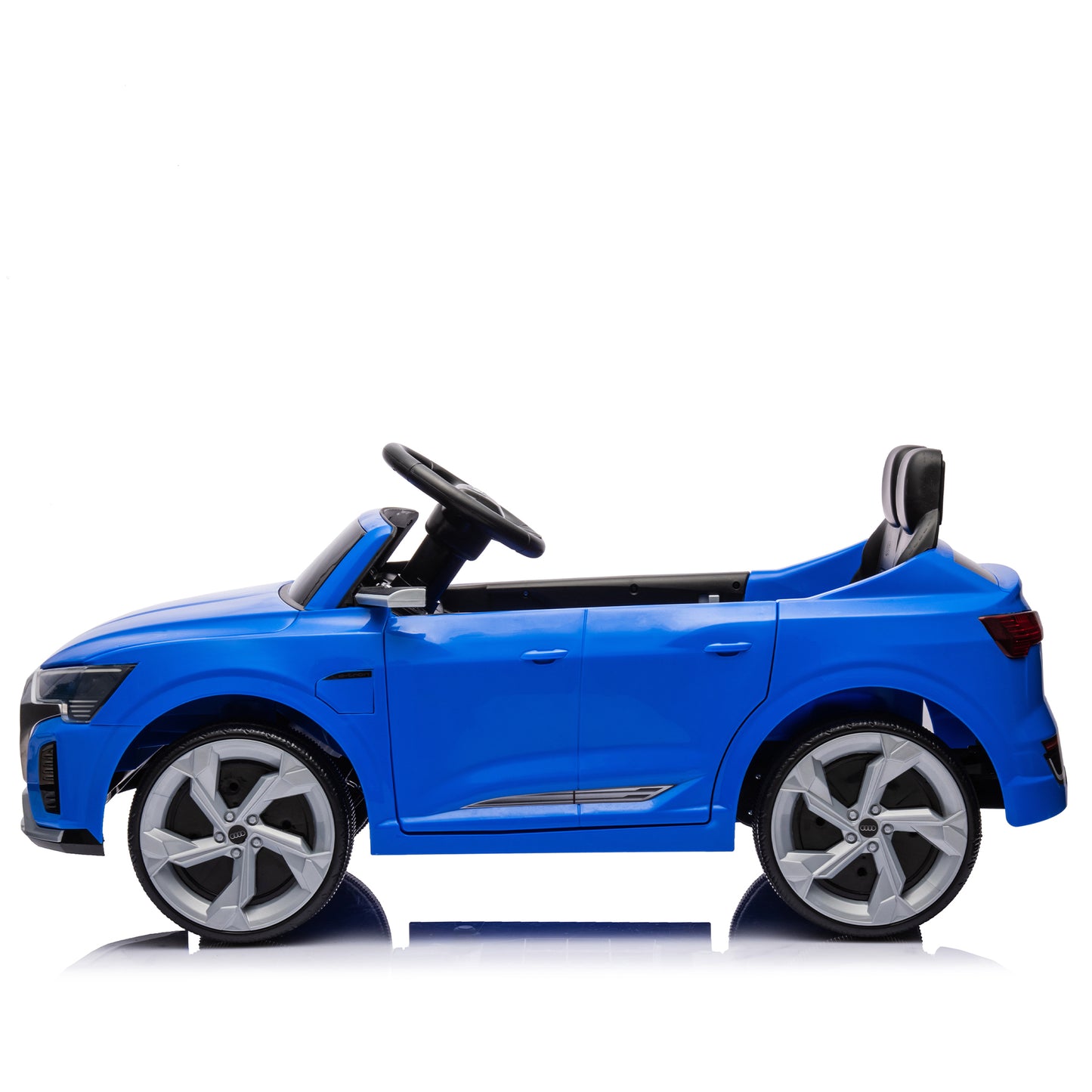 12V Kids Ride On Electric Car w/Parents Remote Control,Licensed Audi SQ8 for Kids,Dual Drive,Suspension,Hanging start,Three speed adjustable Music,Volume Control,LED Lights for Kids Aged 3-6.